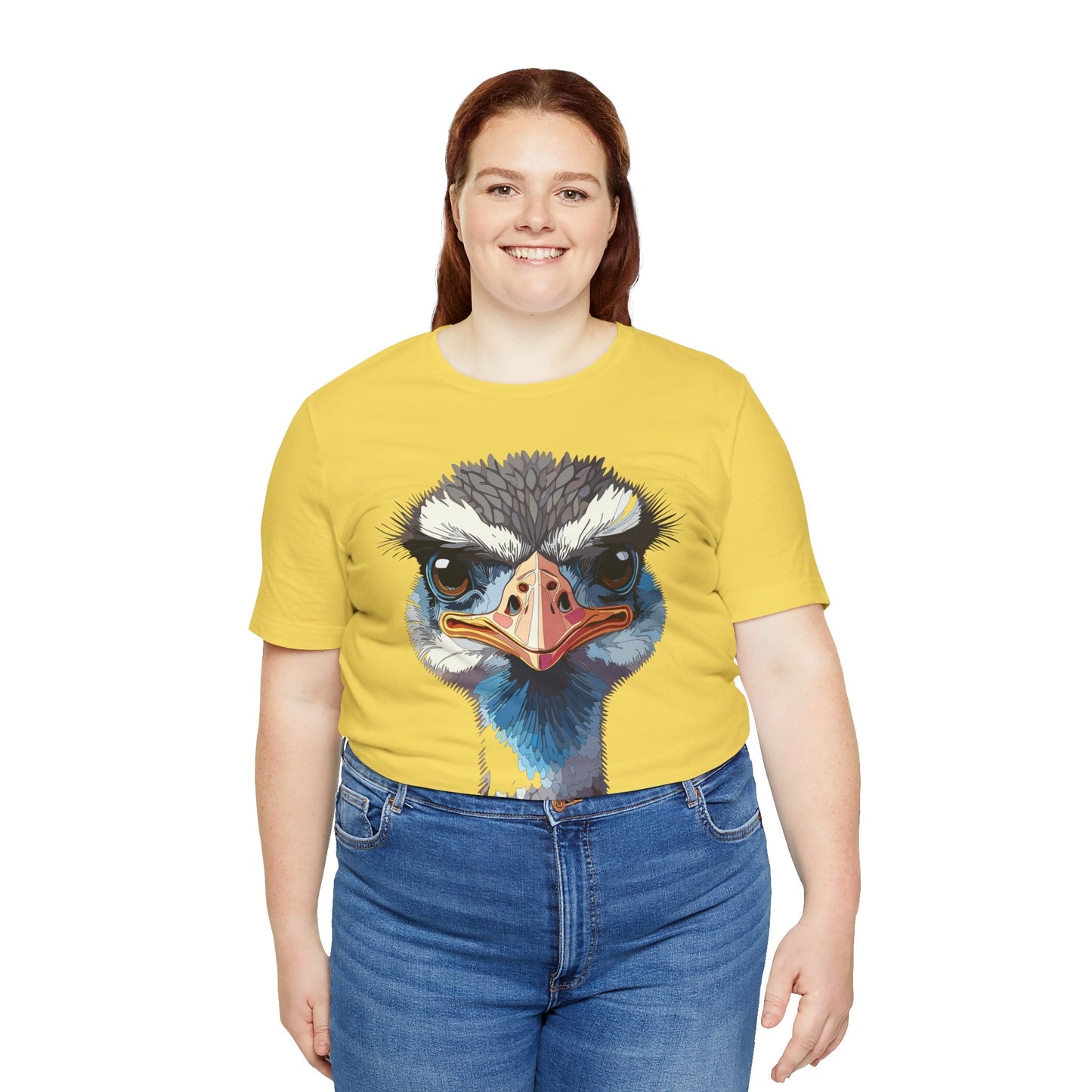 Unisex Animal Tee Shirt With Wildlife Art Design For Men And Women Gildan Softstyle 64000