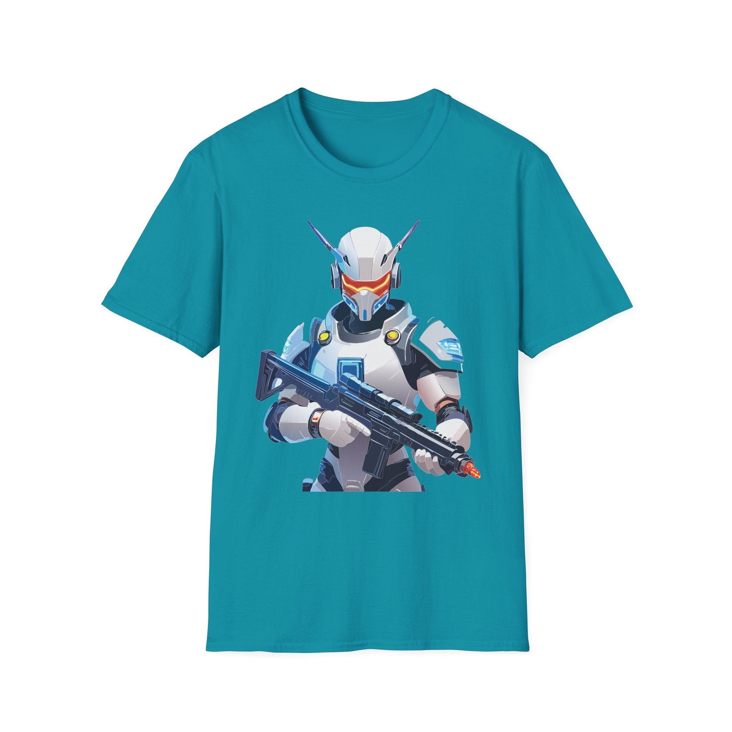 Robocop Shirt Unisex T Shirt With Robocop Artwork Gildan Softstyle 64000 Cotton Tee