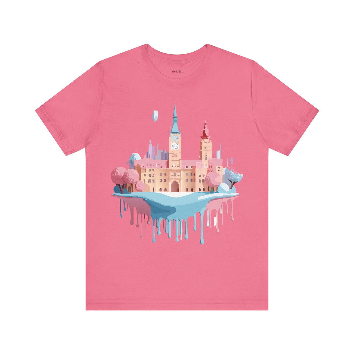 Unisex Cotton Bella+Canvas Tee with Prague