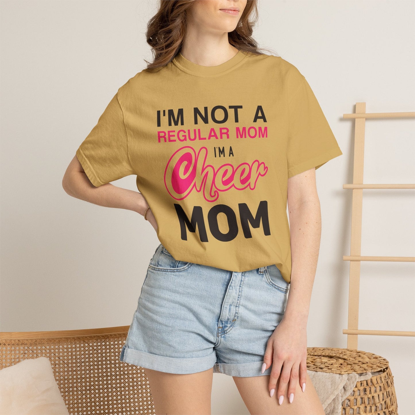 Mom T-shirt Mother's Day Mama Tee Unisex Comfort Colors Garment-Dyed Cotton h23