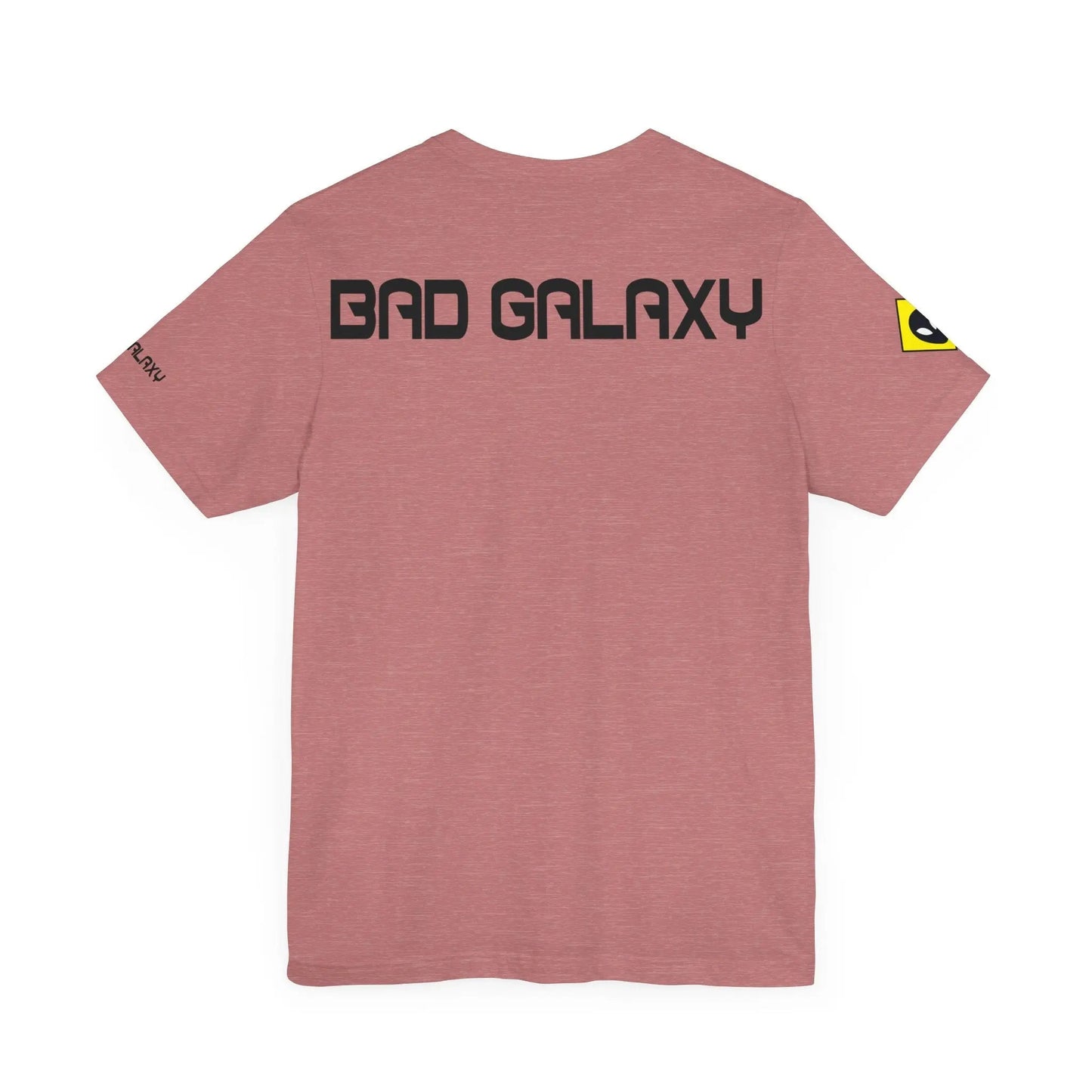 Bad Galaxy Tee Shirt With Alien 100 Percent Cotton Made In USA Eco Friendly Inks