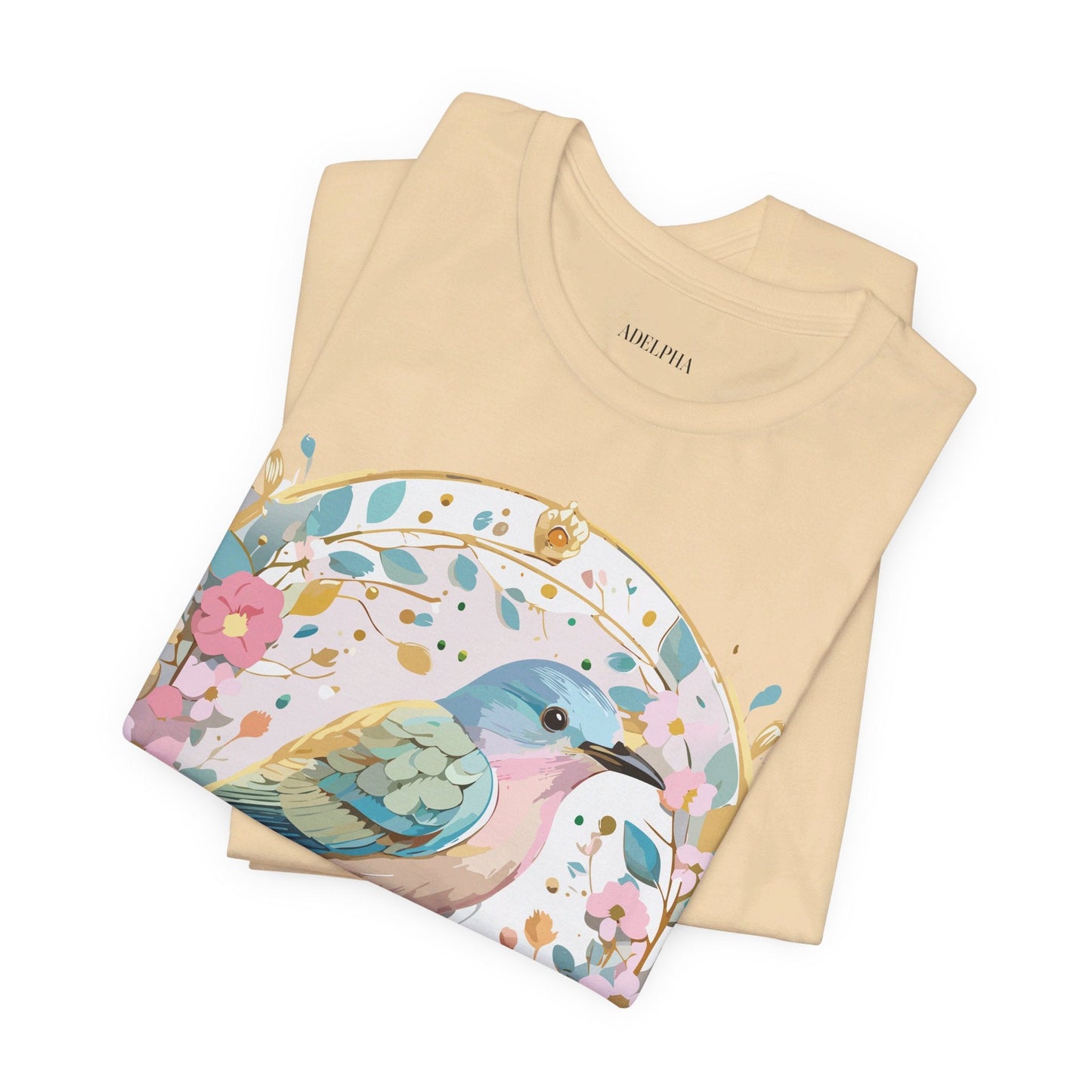Adelpha Vintage Inspired Graphic Tee Unisex Short Sleeve Shirt Art Design Premium