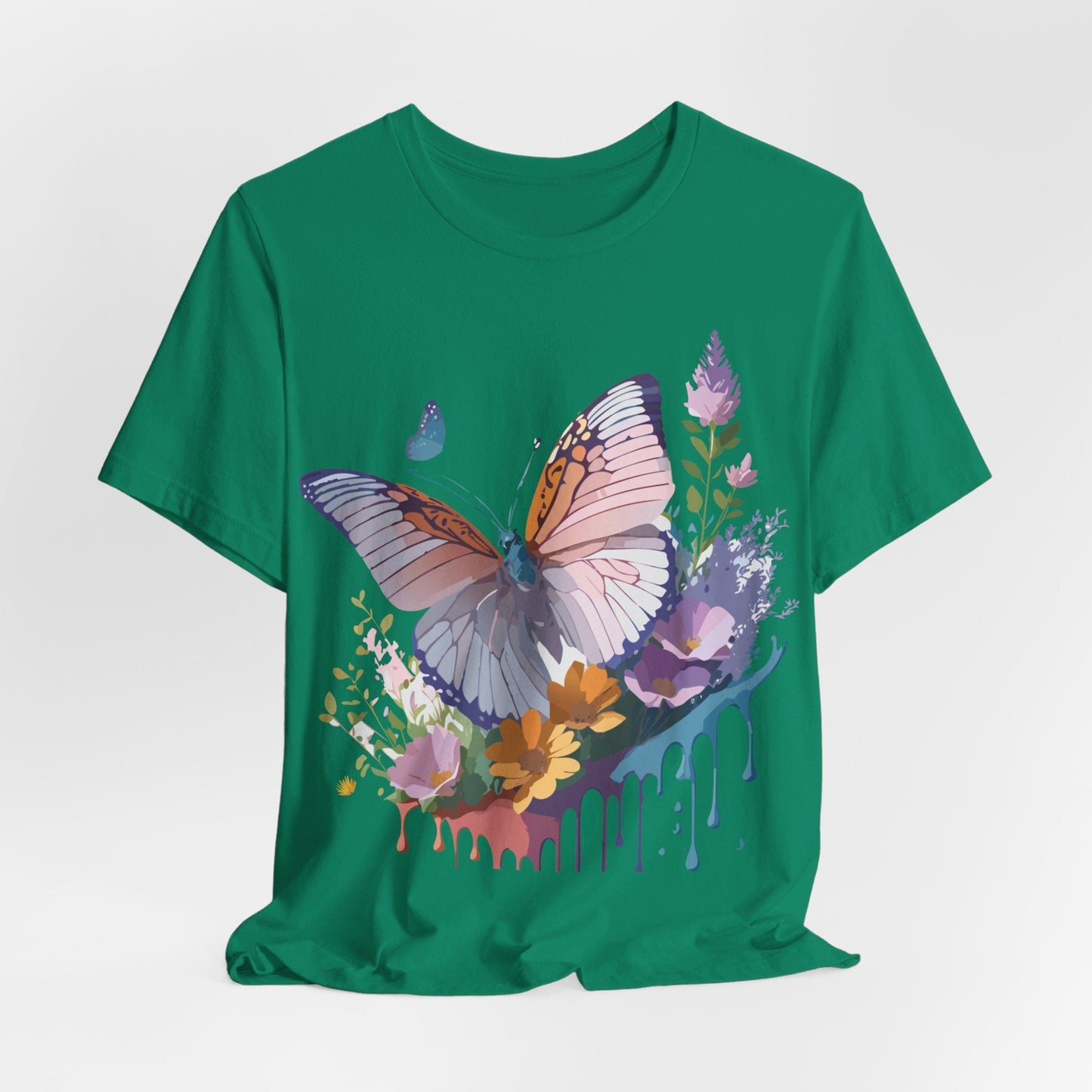 Butterfly Graphic Tee Unisex Adelpha Vintage Inspired Art Design Tee