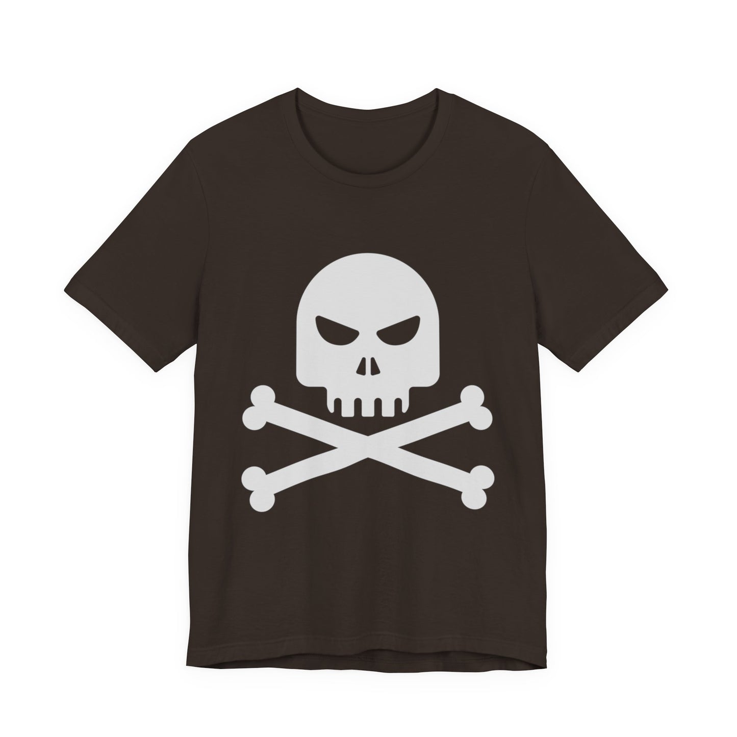 Camiseta unisex de algodón con calavera