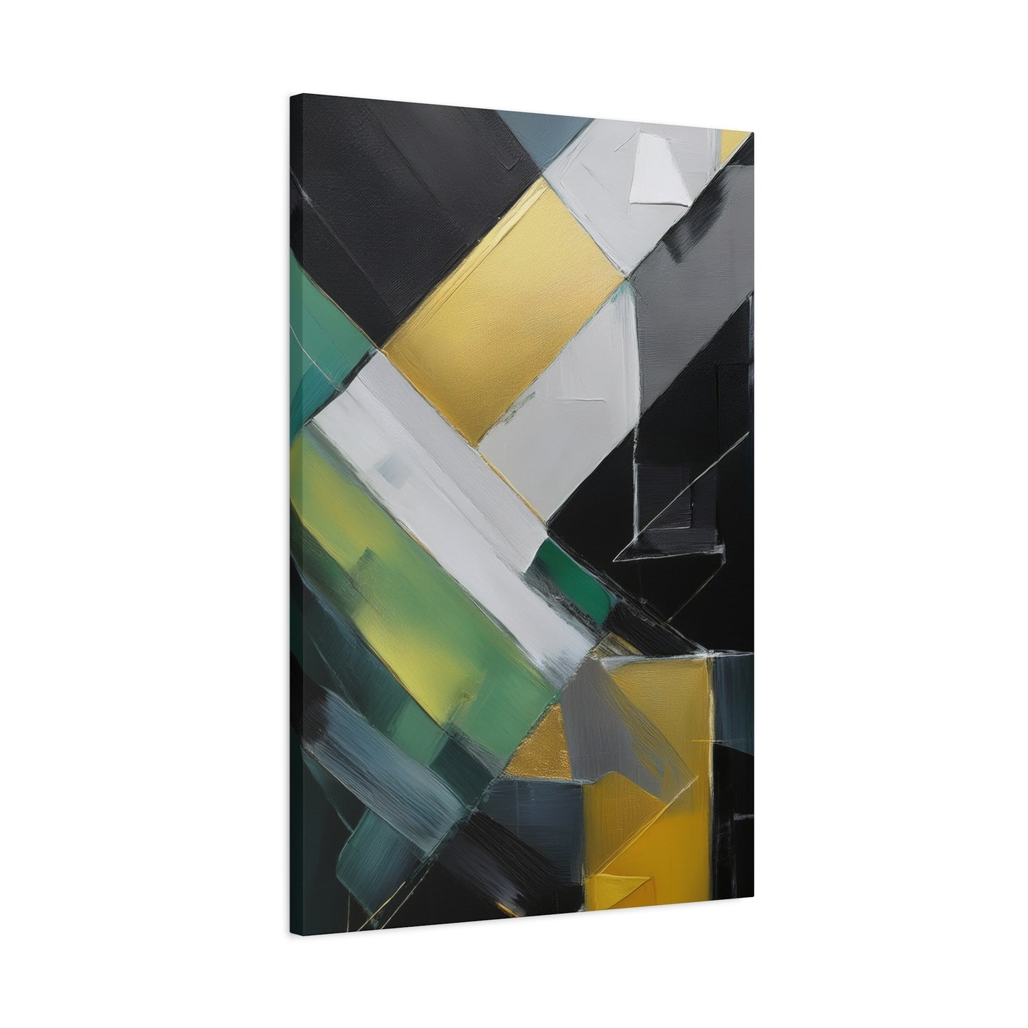 Abstract Geometric Painting Print Canvas 20x24,20x30,24x30 24x32,24x36,30x40 32x48,36x48,40x60 Pine-Wood Inner Frame ABS-78