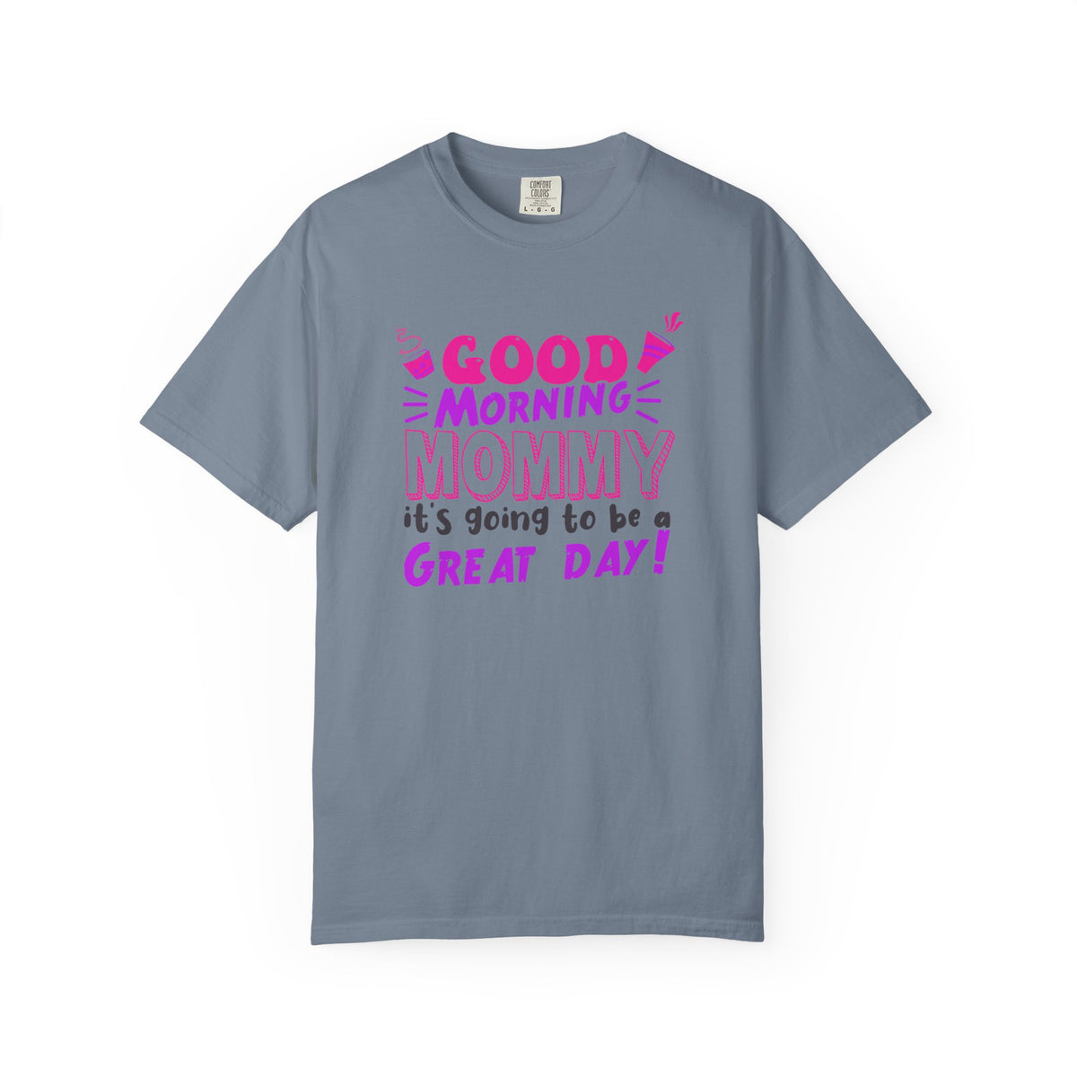 Mom T-shirt Mother's Day Mama Tee Unisex Comfort Colors Garment-Dyed Cotton h41