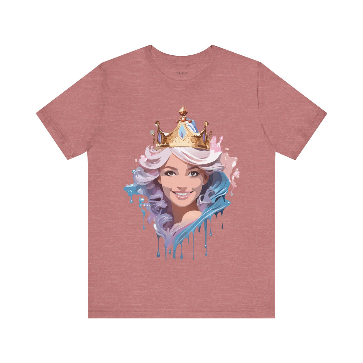 Queen Graphic Unisex Cotton Bella+Canvas Tee with Art Design m182
