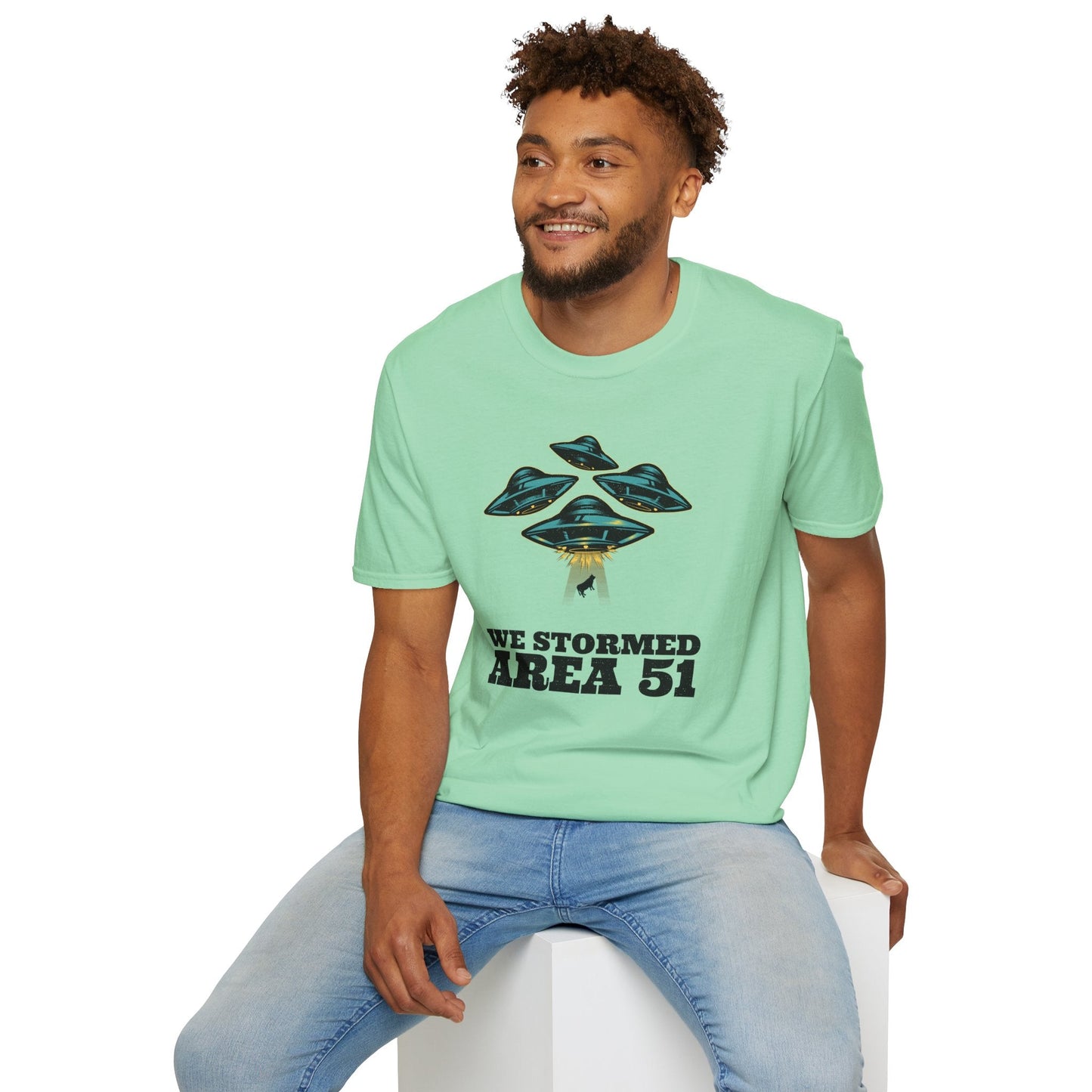 Funny T Shirts UFO Tees Funny Aliens Shirt  17
