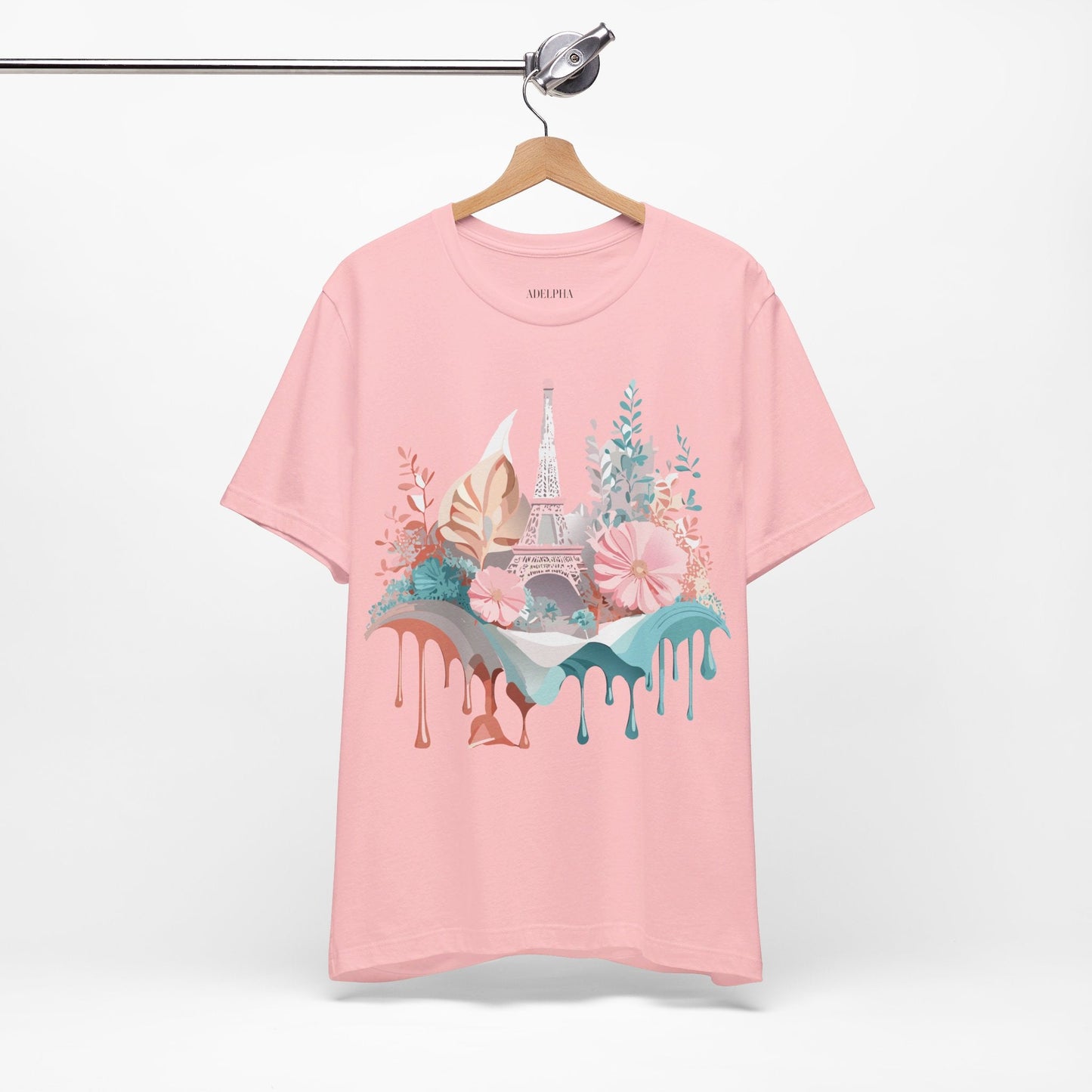Adelpha Paris Graphic Tee Unisex Short Sleeve Shirt Vintage Art Design Premium Artwork