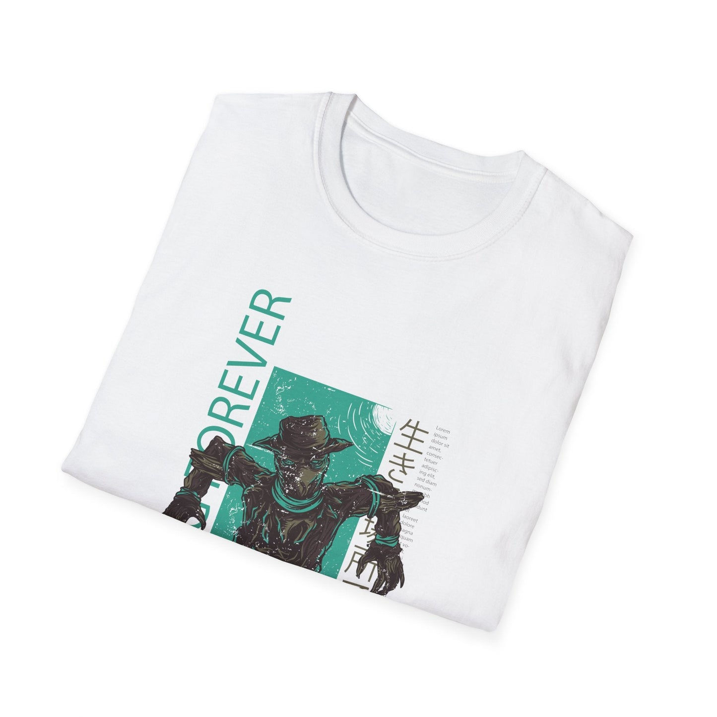 Unisex Art Design Graphic Tee Premium Gildan Softstyle 64000 Short Sleeve Cotton Shirt