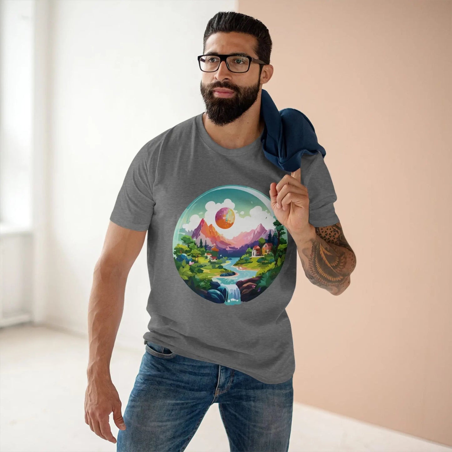 Fantasy Graphic Unisex 100 Cotton Staple Tee 19