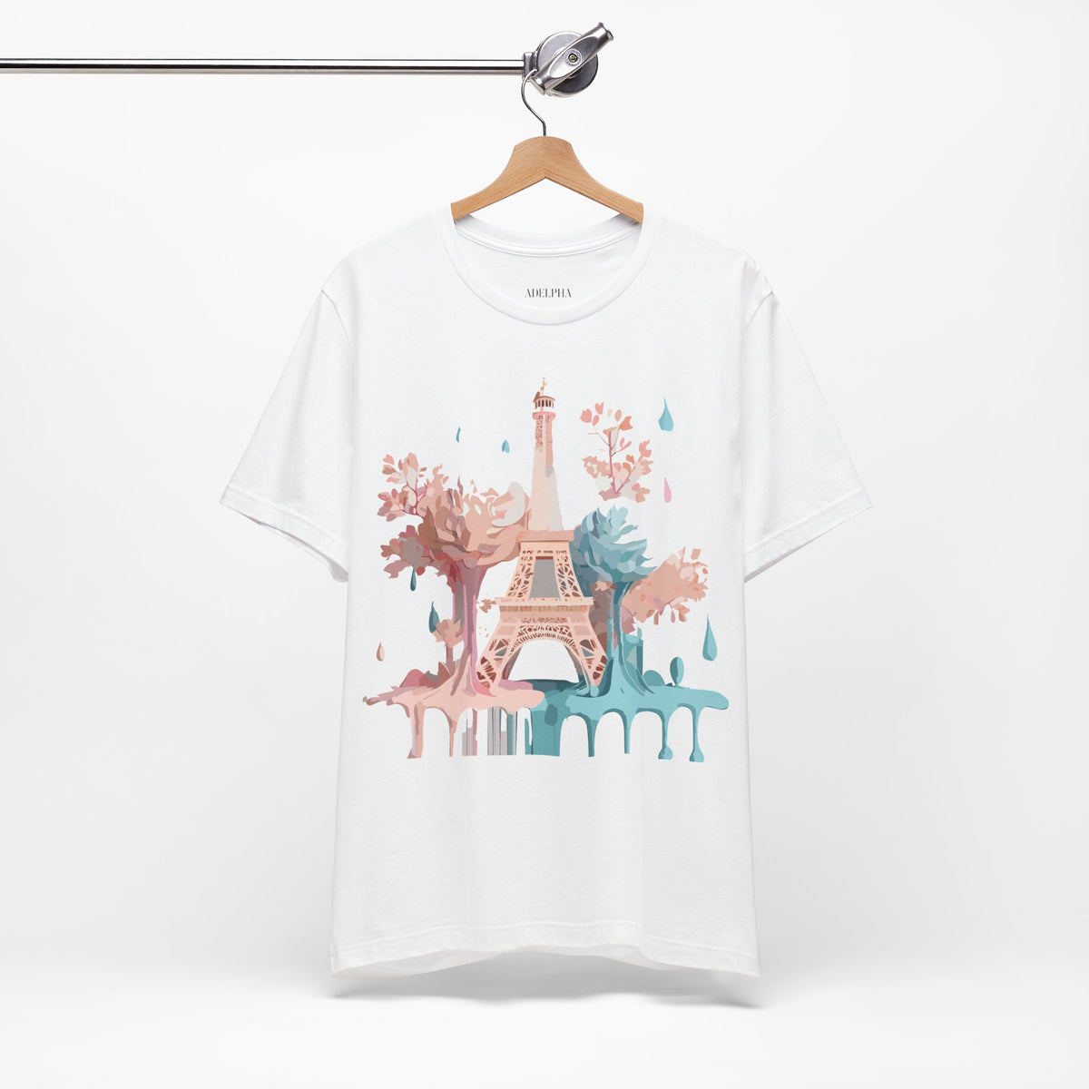 Unisex Cotton Bella+Canvas Tee with Paris