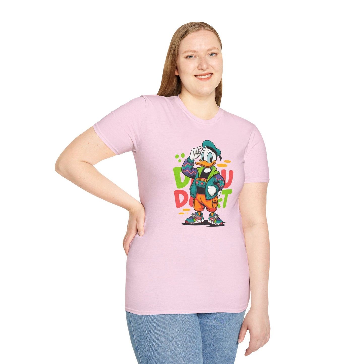 Gildan Softstyle Unisex Cartoon Animation T Shirt With Funny Animals Graphic Tee For Men Women