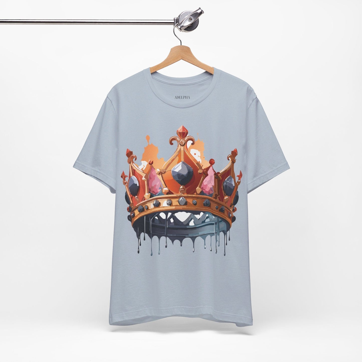 Crown Graphic Unisex 100 Cotton Vintage Artwork Tee 10