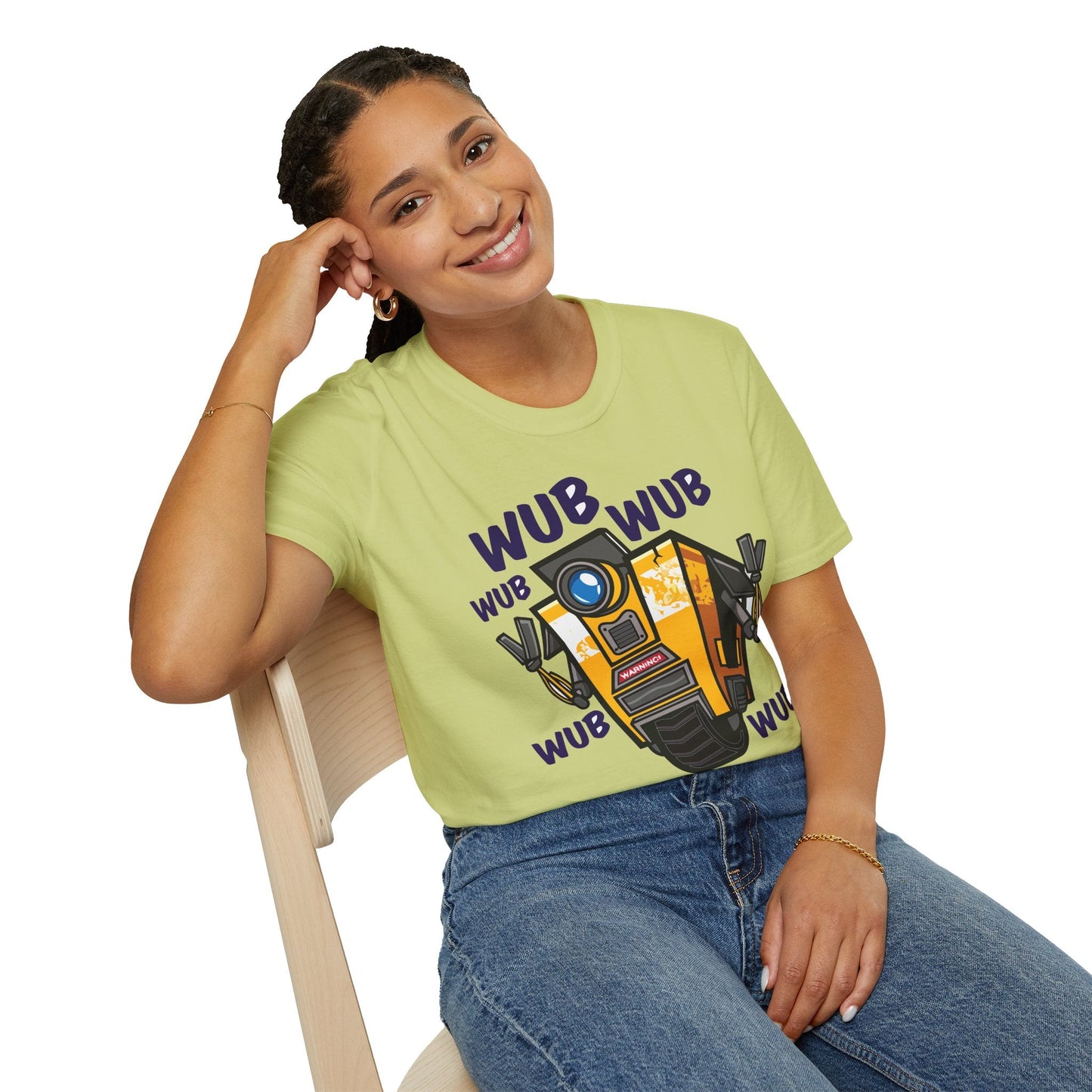 Cartoon T Shirt Animation Tee Funny Unisex Gildan Softstyle 64000 Ring Spun Cotton