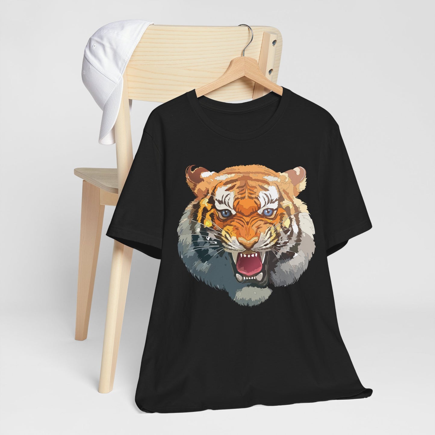 Tiger Shirt, Animal Shirt, T-Shirt with Tiger, Art Design Tee, Animal Tees, Safari T-Shirt, Graphic Design Tee 14