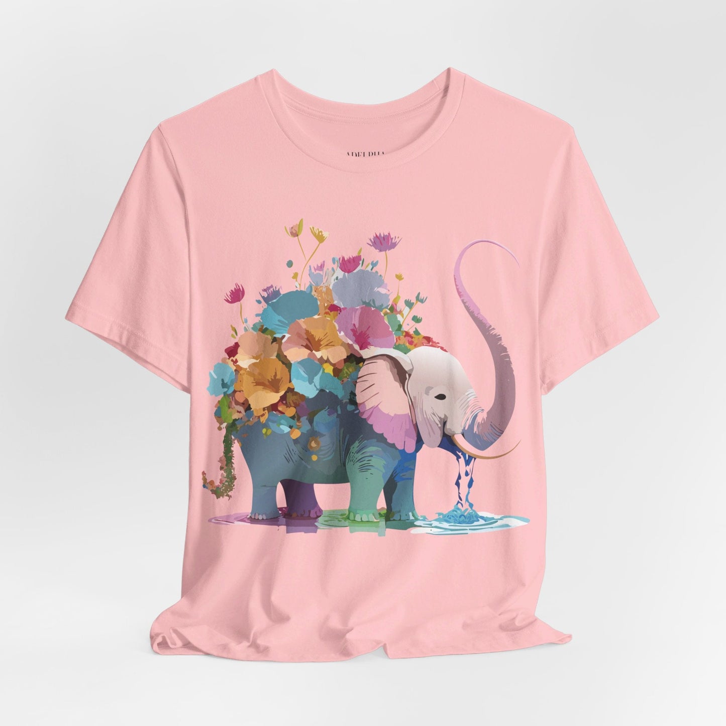 Elephant Graphic Unisex 100 Cotton Jersey Vintage Art Design Tee 13