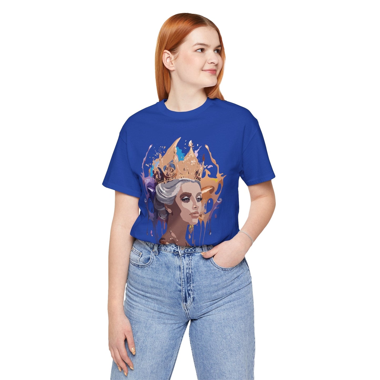 Queen Graphic T Shirt Adelpha Unisex Jersey Short Sleeve Art Design Tee Vintage Inspired Artwork