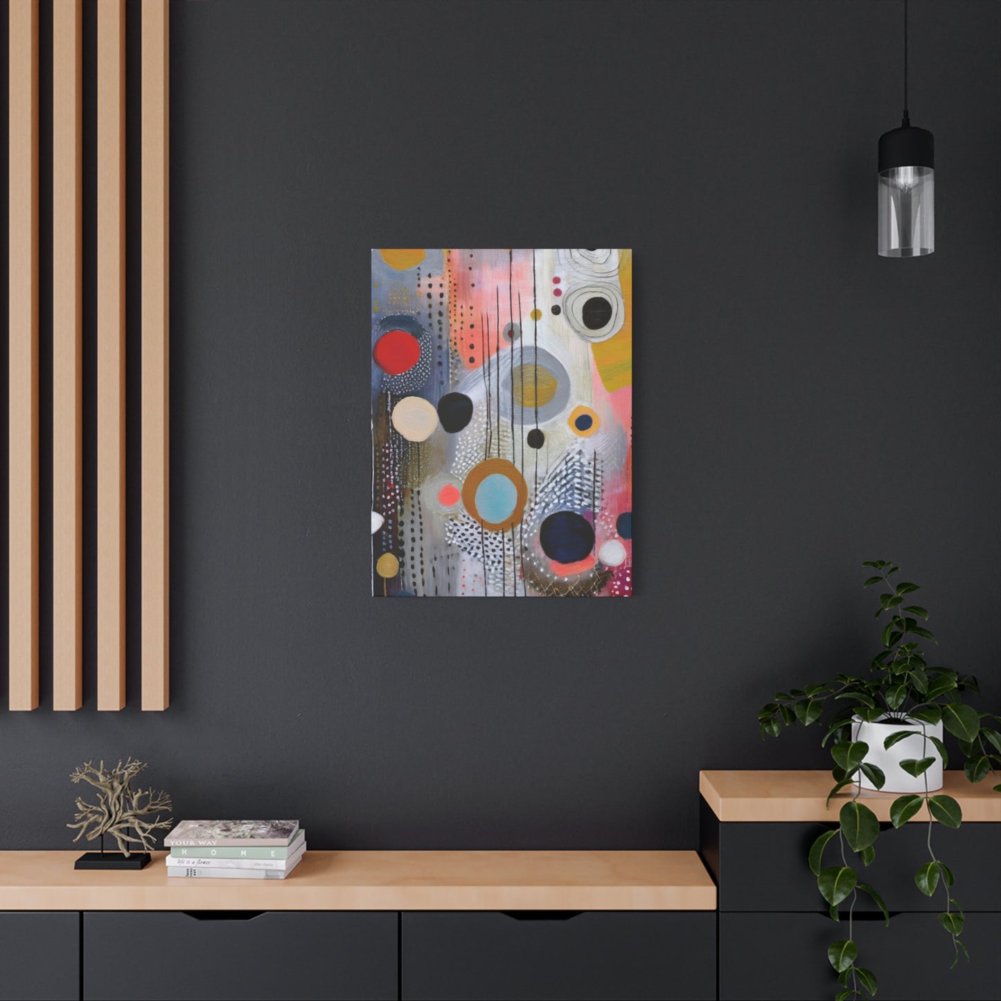 Abstract Oil Painting Print Canvas 20x24,20x30,24x30 24x32,24x36,30x40 32x48,36x48,40x60 Pine-Wood Inner Frame ABS-109