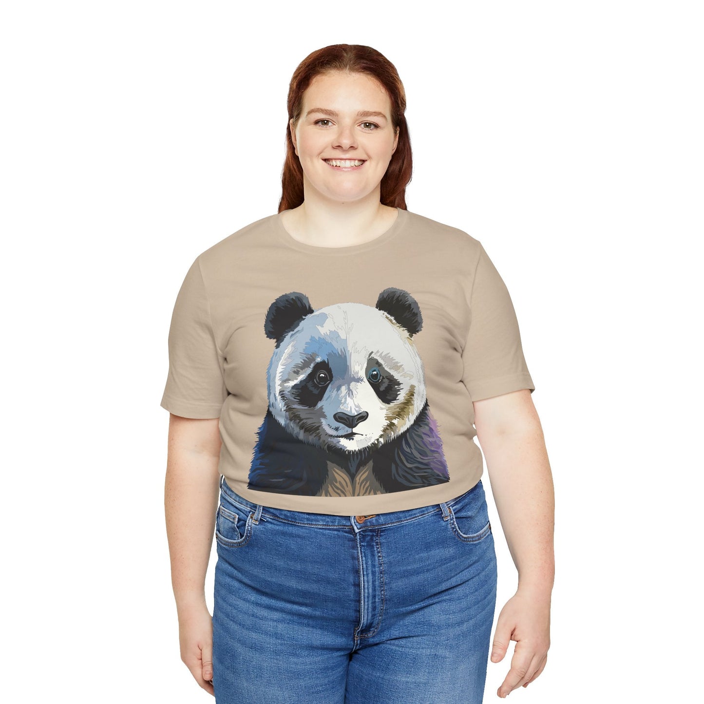 Unisex Animal Graphic Art Tee Shirt Softstyle Cotton Gildan 64000 Wild Animals Design