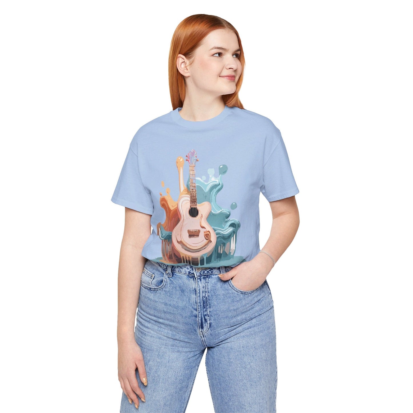 Music Graphic T Shirt Unisex Jersey Short Sleeve Adelpha Art Design Tee Vintage Inspired Artwork