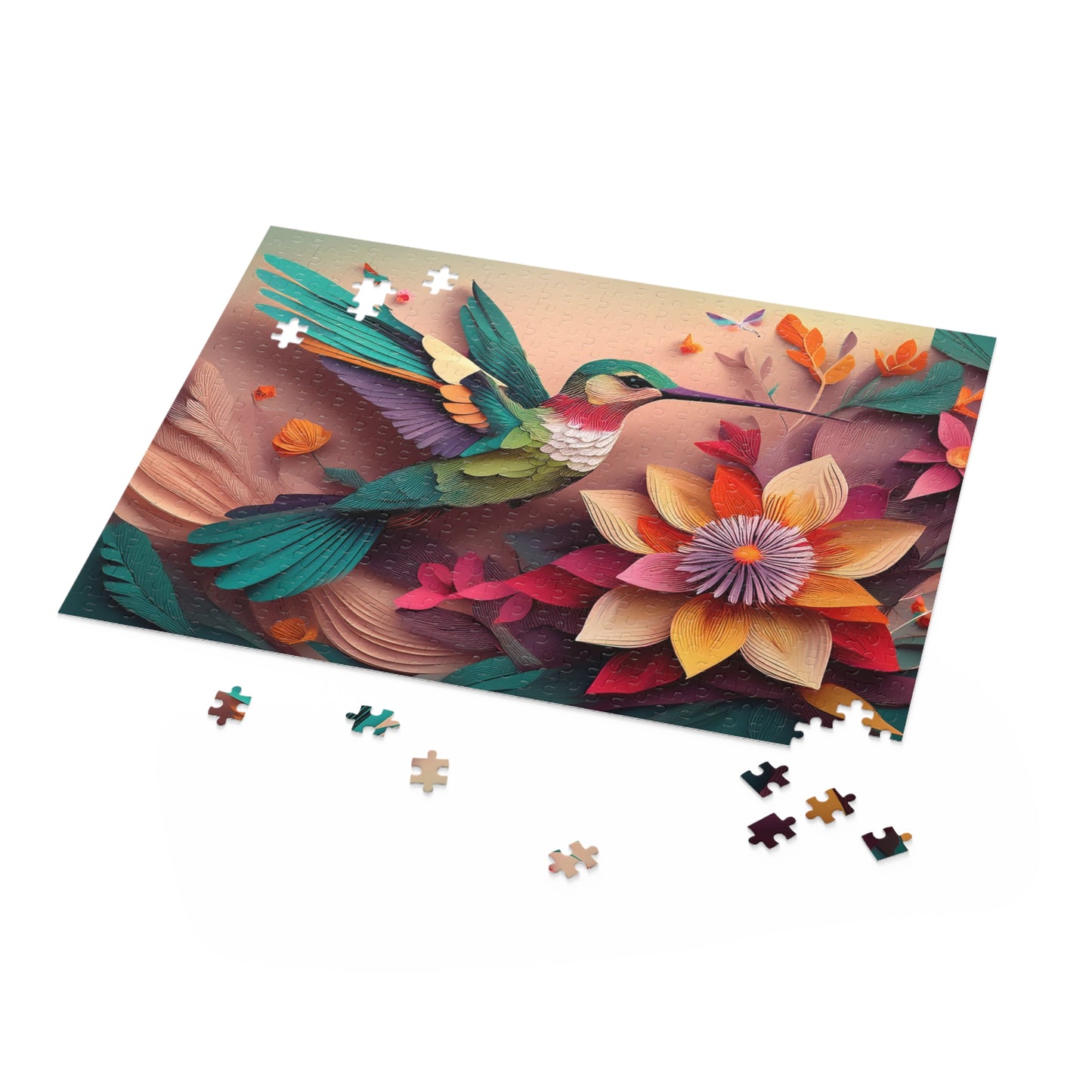 Bird Puzzle 500-Chipboard Pieces in Box | Kids Puzzles Size: 16" x 20",  Ages 9+ and Family pn65