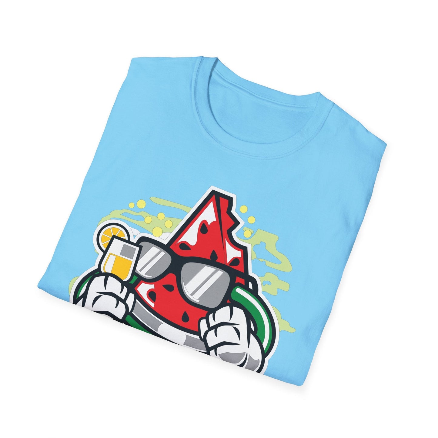Cartoon T Shirt Animation T Shirt Funny Tee Shirt Unisex Gildan Softstyle 64000 Artwork