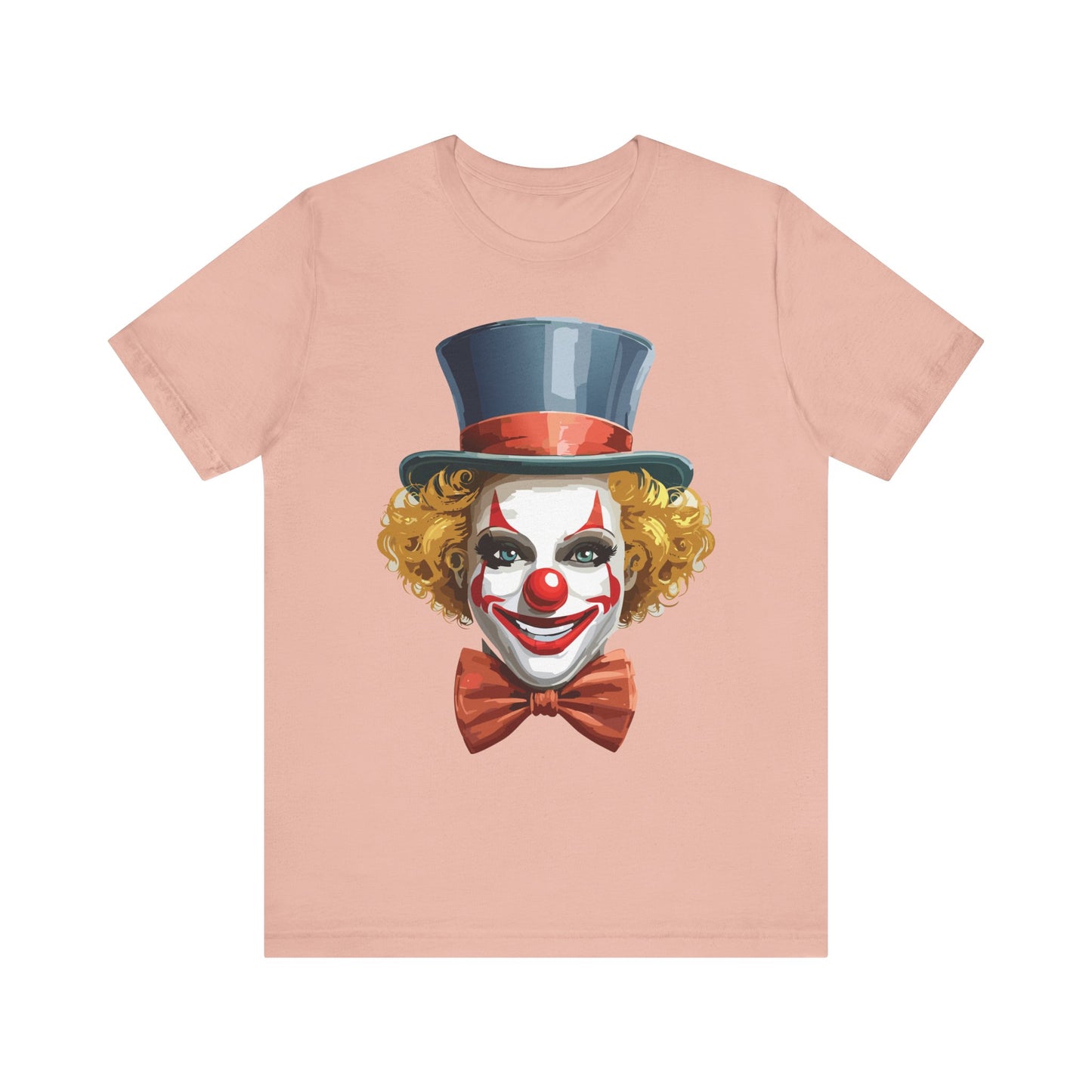 Clown Shirt, Funny Shirt, T-Shirt with Clown, Funny Art Design Tee, Circus Tees, Circus T-Shirt, Unisex Humor Wear 11
