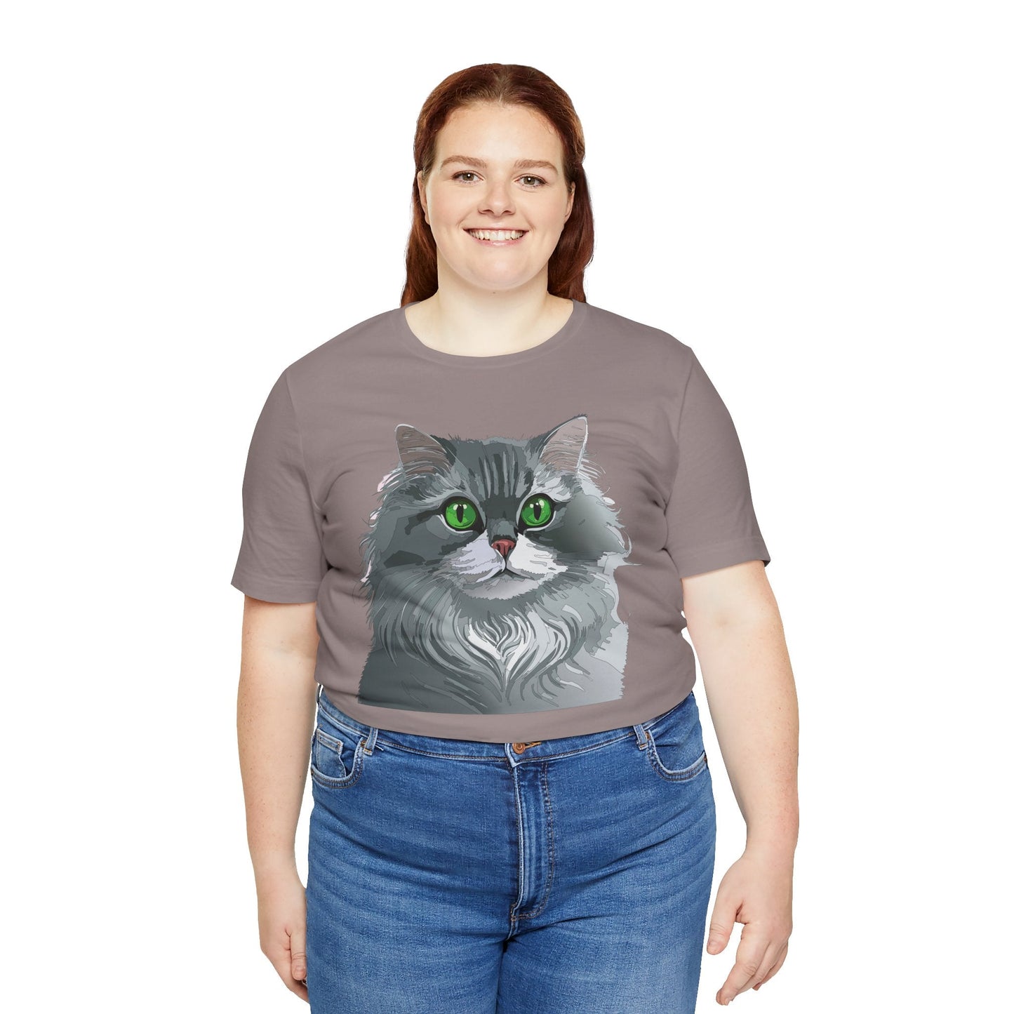 Unisex Animal Shirt With Art Design Animals Tee Short Sleeve Jersey Style Wild Animals Shirt