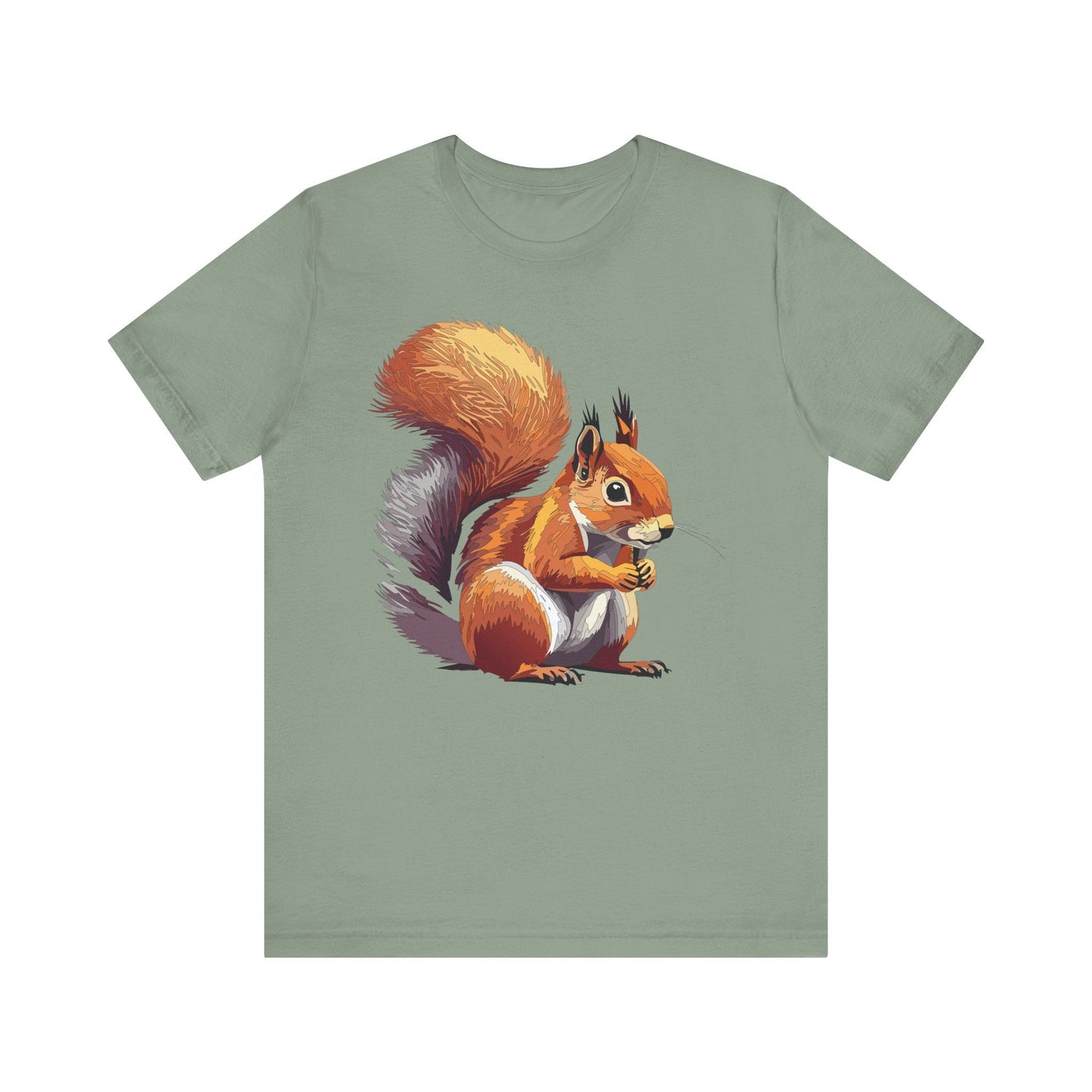 Unisex Animal Shirt Art Design Tee Shirt With Wild Animals Gildan Softstyle 64000 Cotton