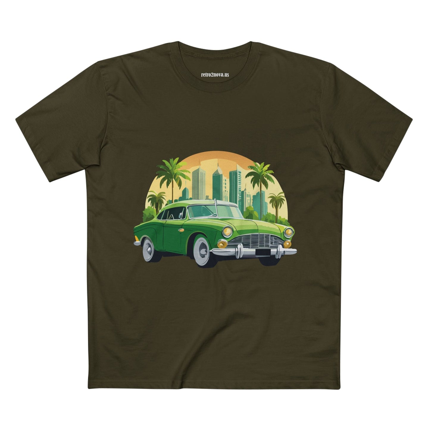 Retro Car Shirts Vintage Car Shirts Unisex Premium Cotton Tee With Original Art Design