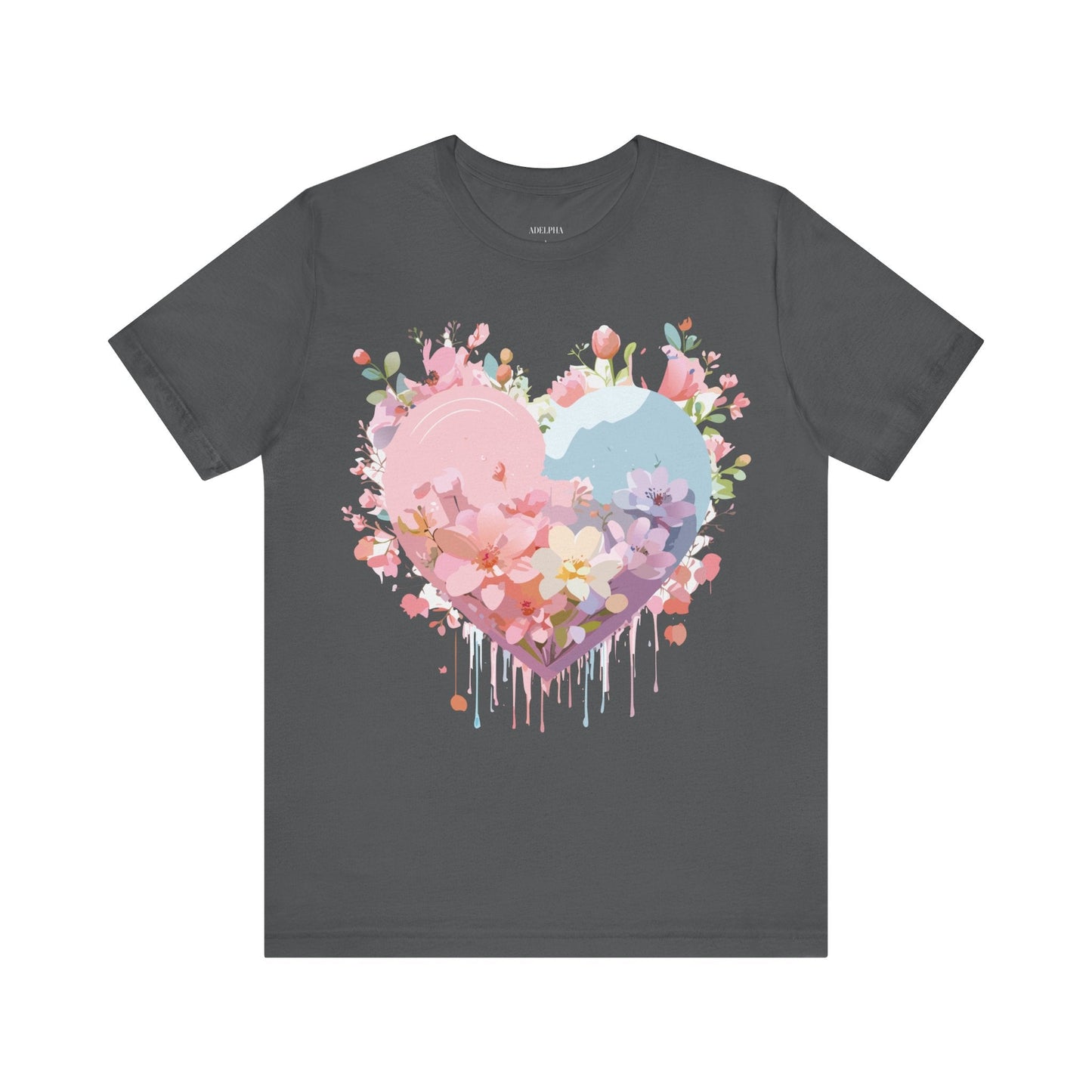 Adelpha Unisex Graphic Tee Vintage Inspired Art Design Short Sleeve Shirt For Everyday Wear