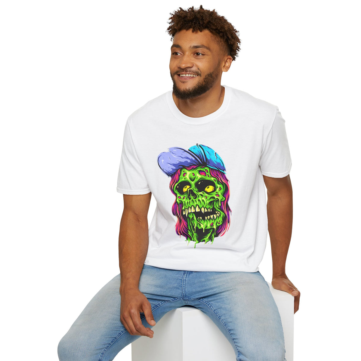 Skull Skeleton Graphic Tee Gildan Unisex 100 Cotton Tee Shirt h50