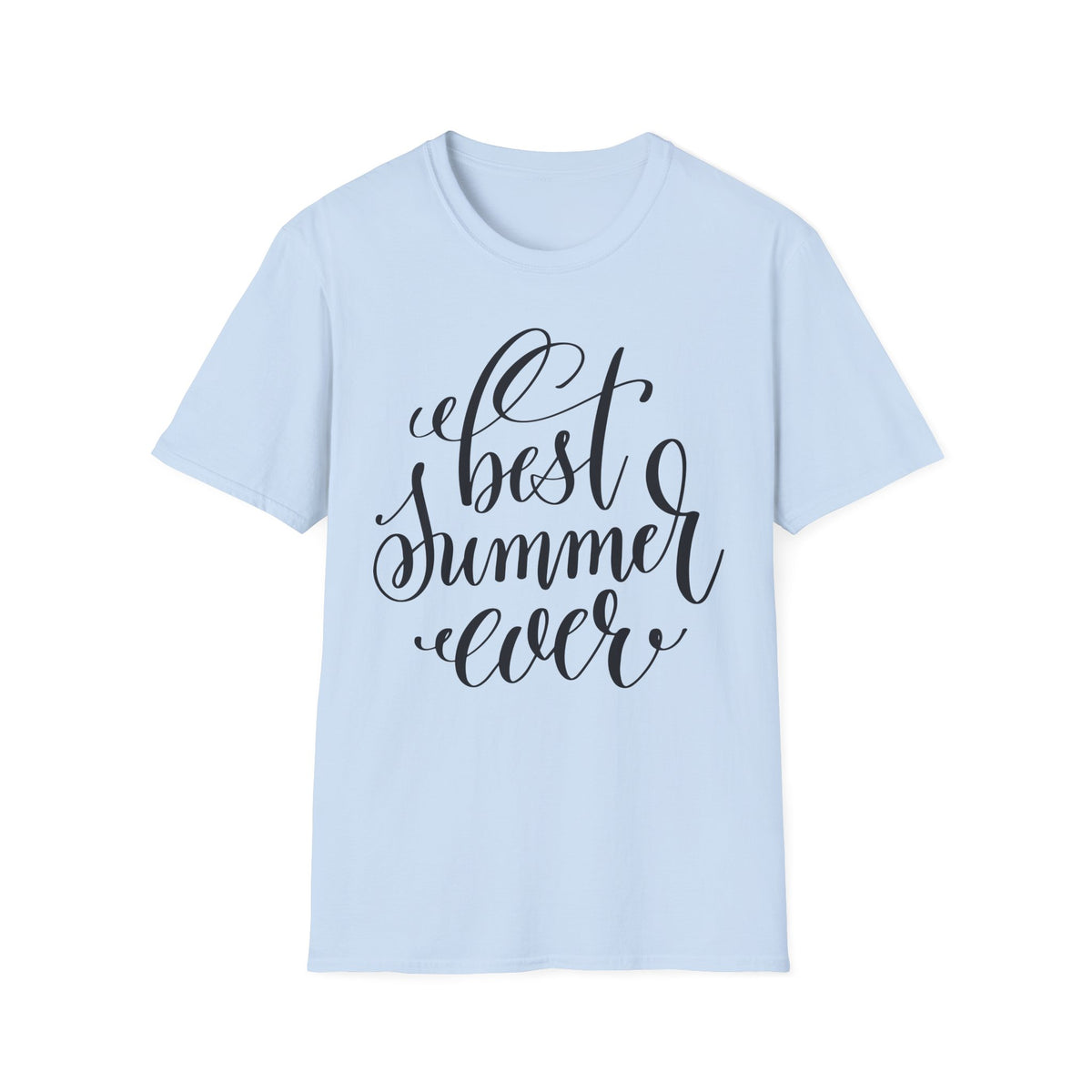 Unisex Cotton Short Sleeves Summer Graphic T-Shirt