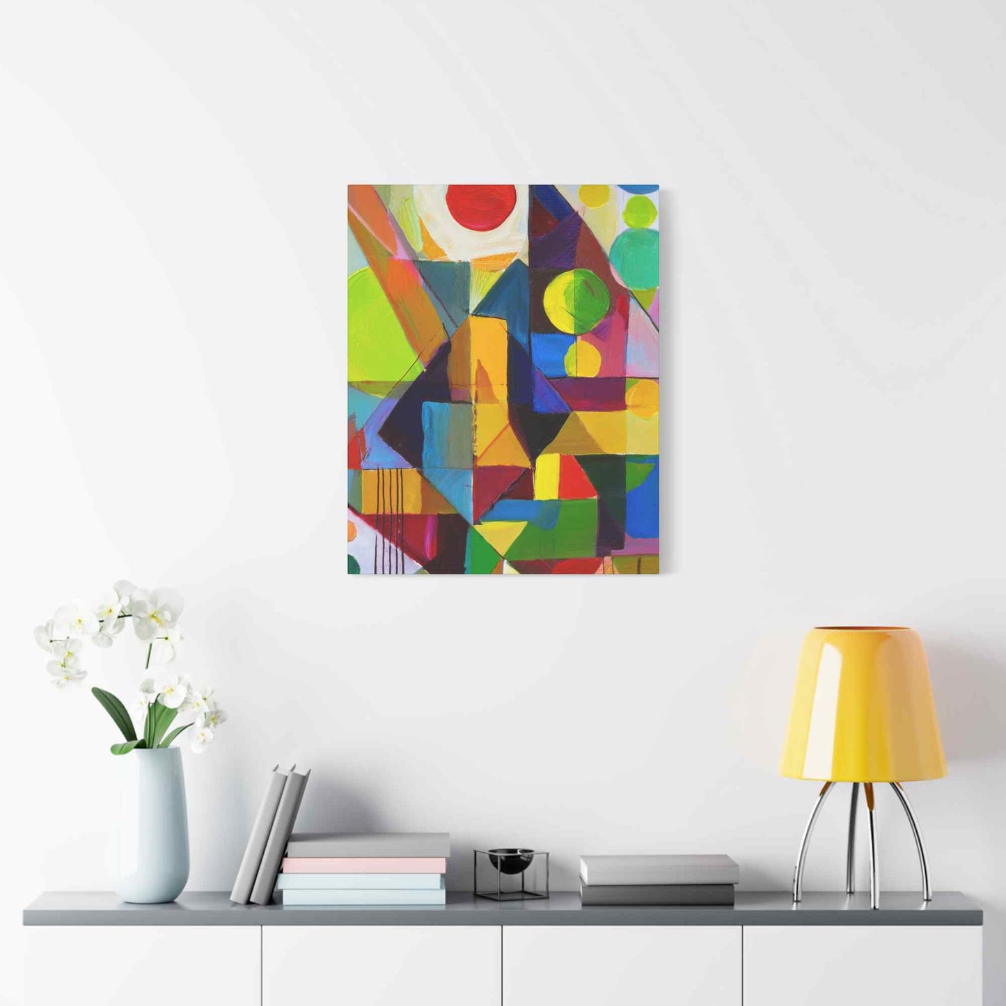 Abstract Painting Print Canvas 20x24,20x30,24x30, 24x32,24x36,30x40, 32x48,36x48,40x60 Pine-Wood Inner Frame ABS-6