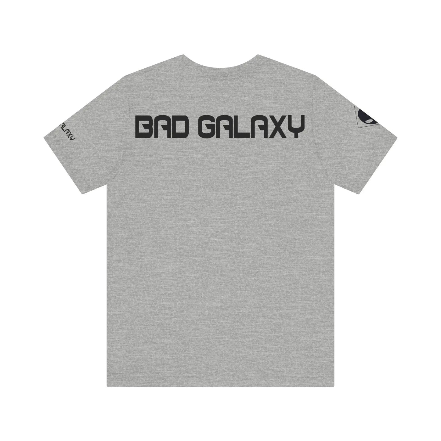 Bad Galaxy Alien Graphic Tee Shirt 100 Percent Cotton Lightweight Eco Friendly Wear