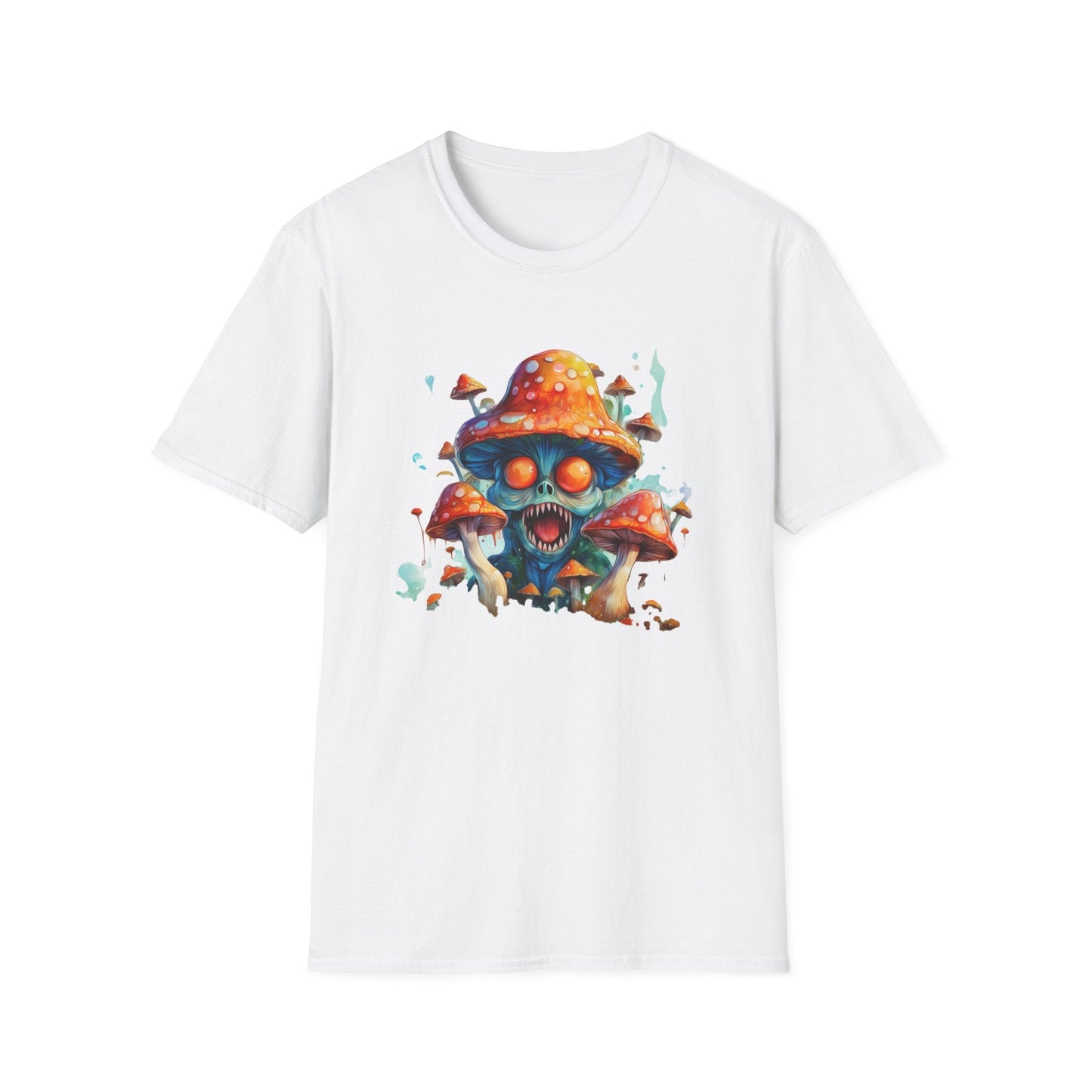 Mashroom Tee Shirt Unisex Softstyle 64000 Graphic Tee Funny Mashroom Design Gift