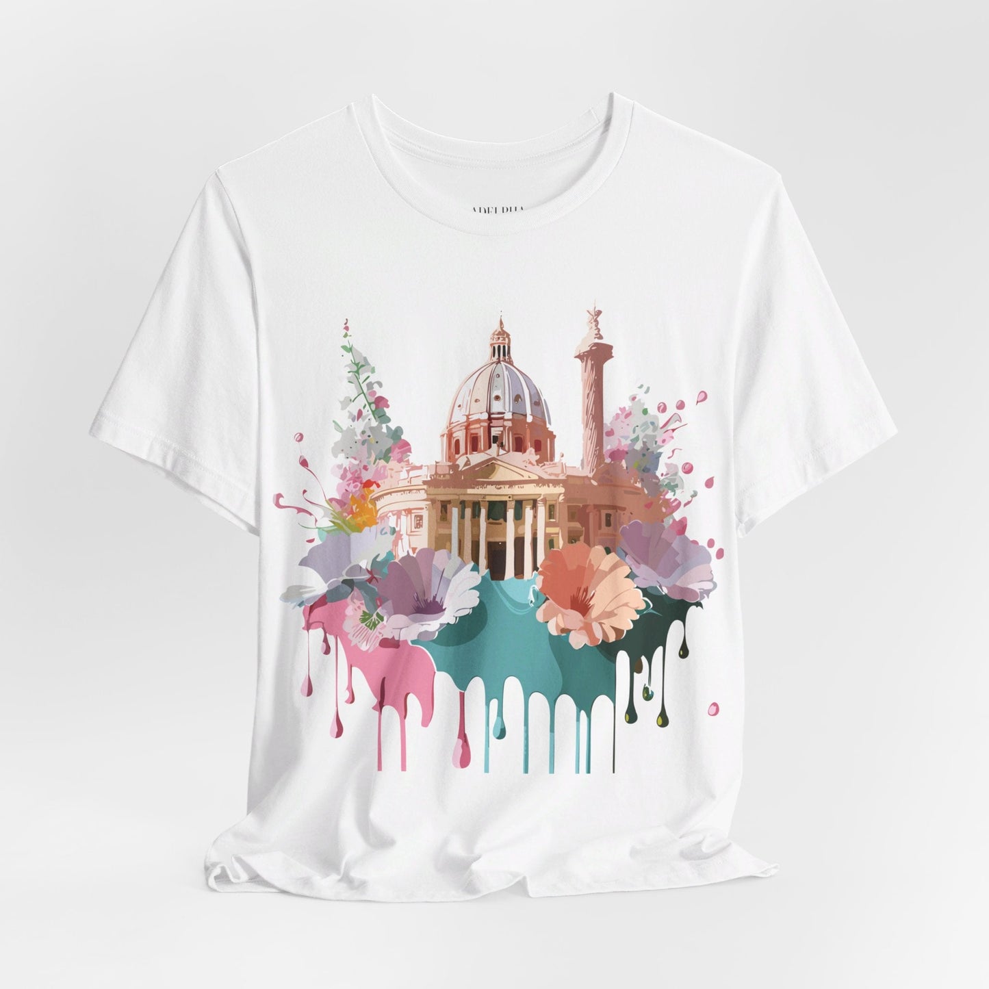 Unisex Rome Graphic Tee Tourist Shirt Adelpha Vintage Artwork Premium Comfort Everyday Wear