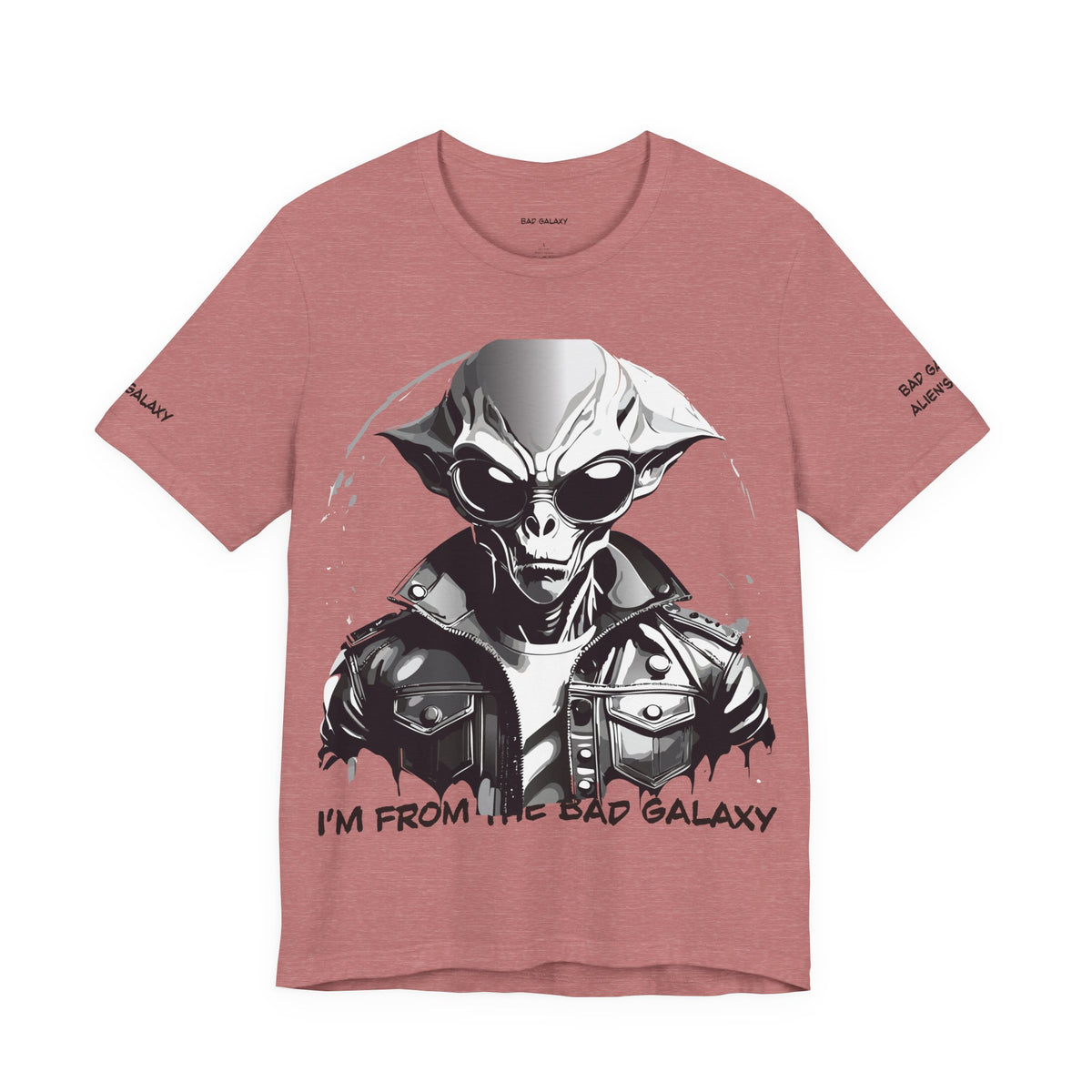 Alien Graphic Unisex Cotton Bella+Canvas Tee with Art Design b76