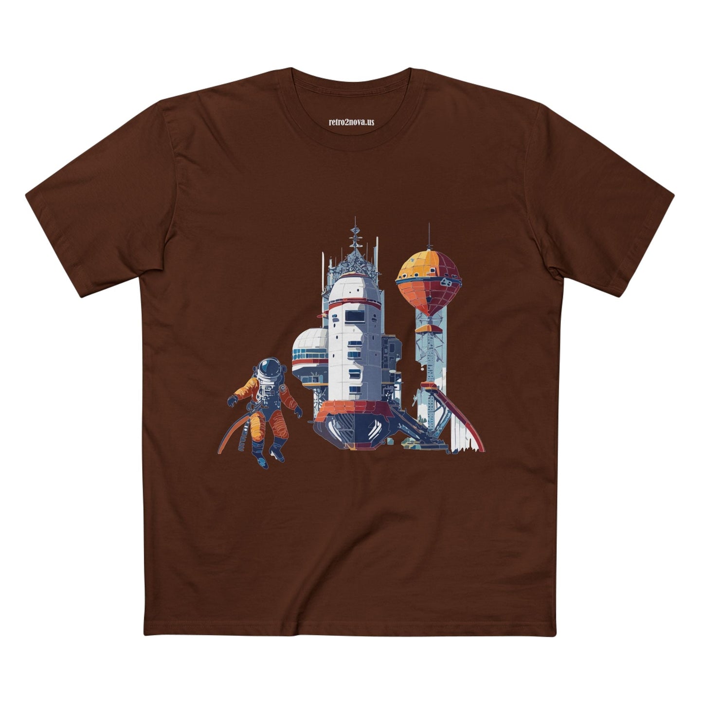 Cosmos Astronaut Shirt CS 10 Unisex Premium Cotton Tee With Original Art Design Collection