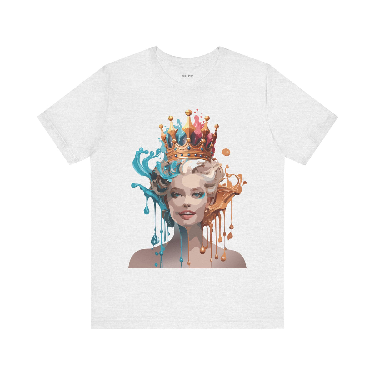 Queen Graphic Unisex Cotton Bella+Canvas Tee with Art Design m188