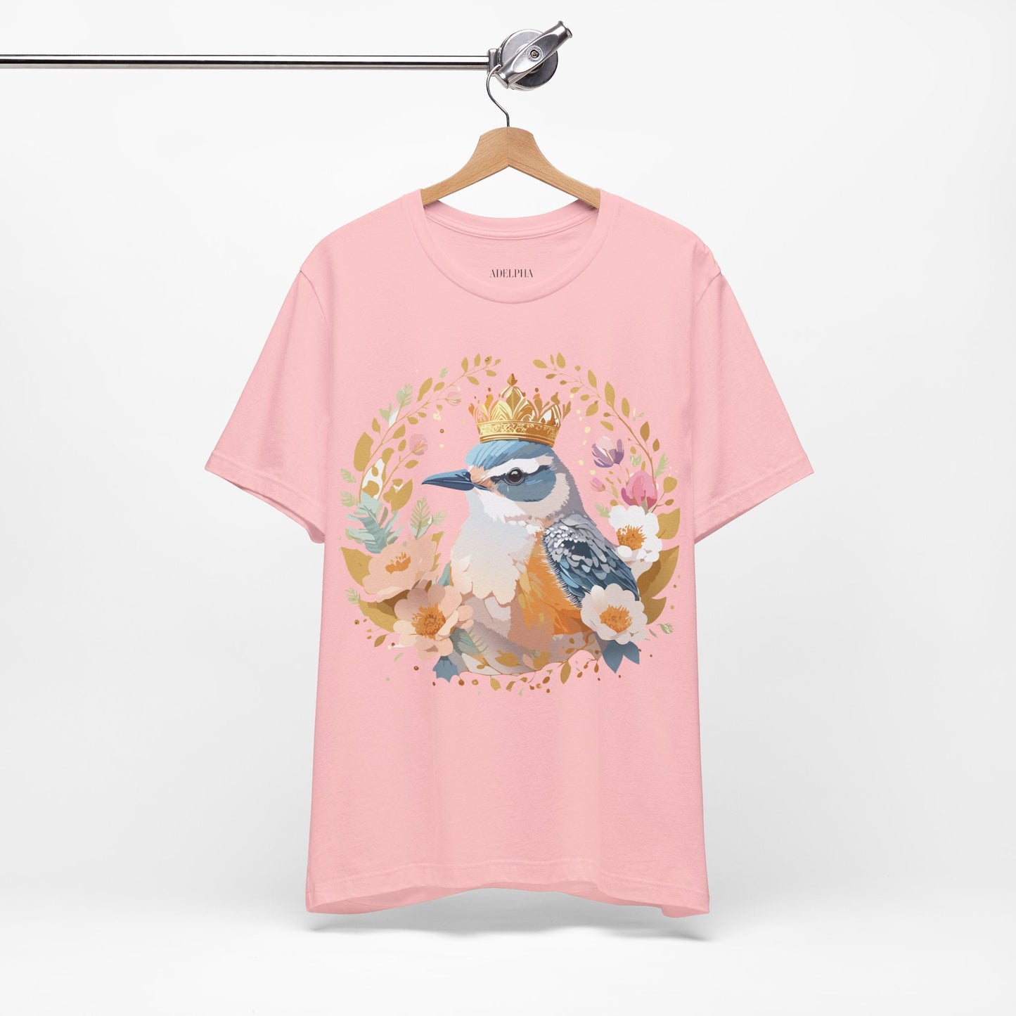 Medallion Graphic Unisex 100 Cotton Vintage Animal Medal Artwork Tee 33