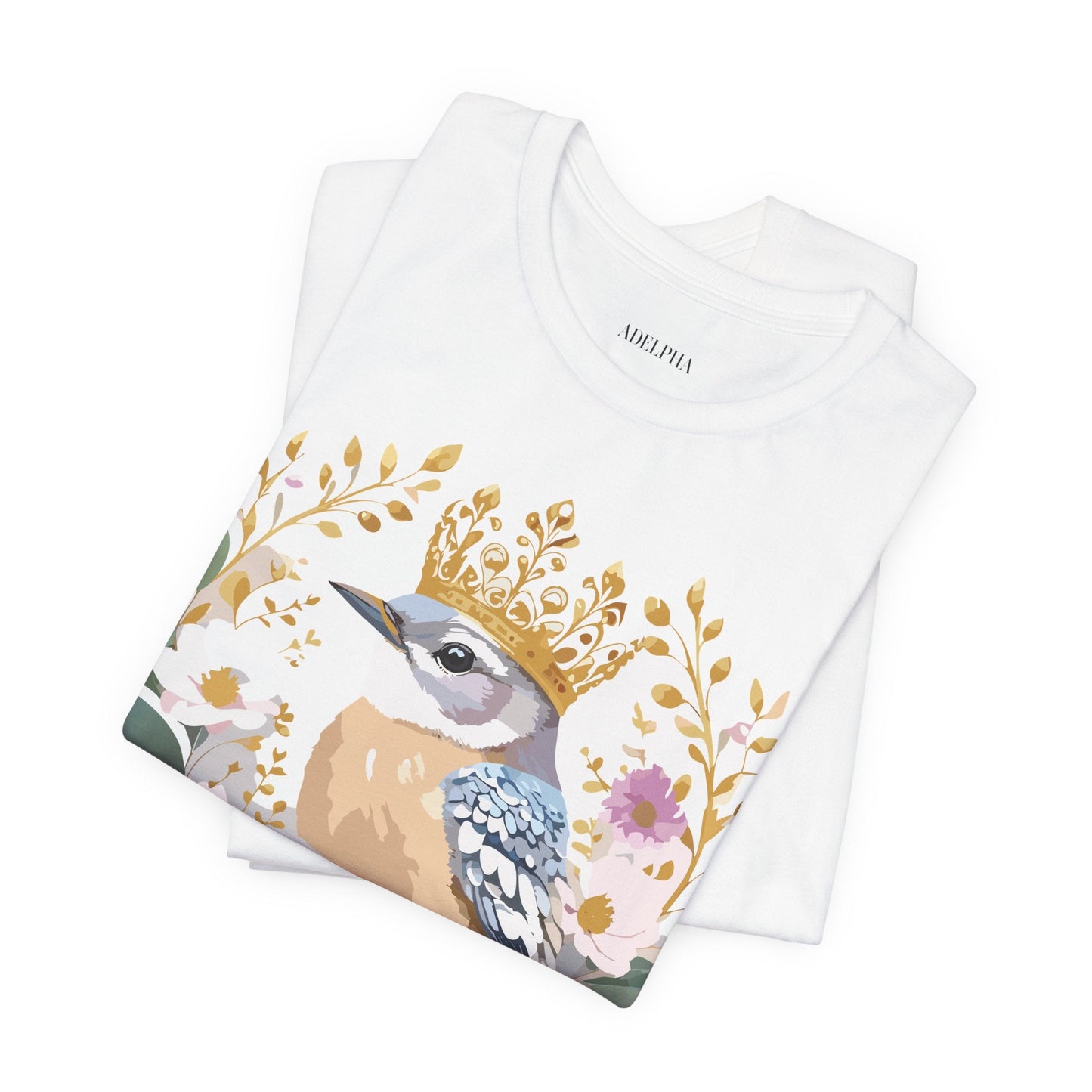 Adelpha Medallion Graphic Tee Unisex Jersey Short Sleeve Vintage Inspired Art Design