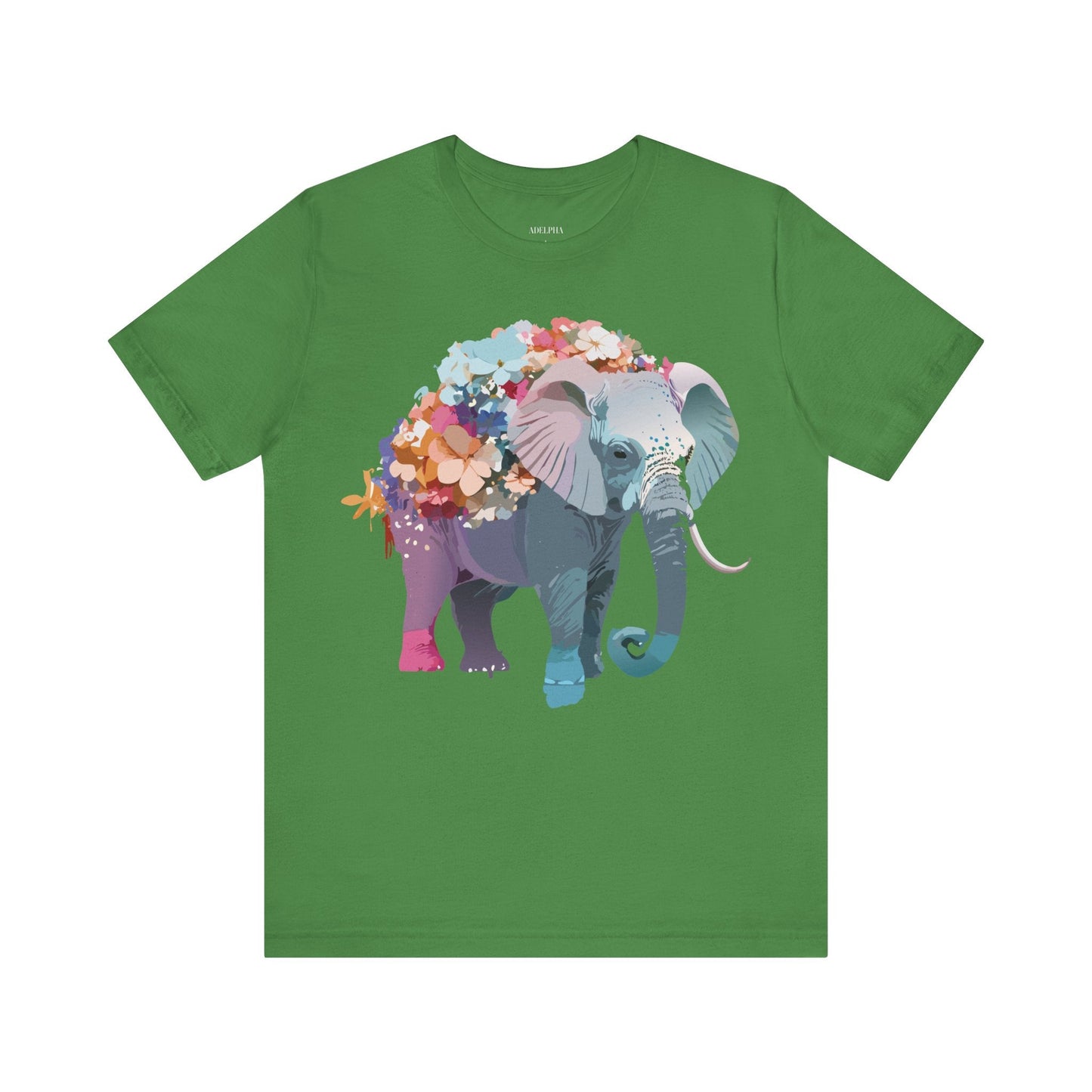 Elephant Graphic T Shirt Unisex Vintage Inspired Adelpha Artwork Short Sleeve Tee