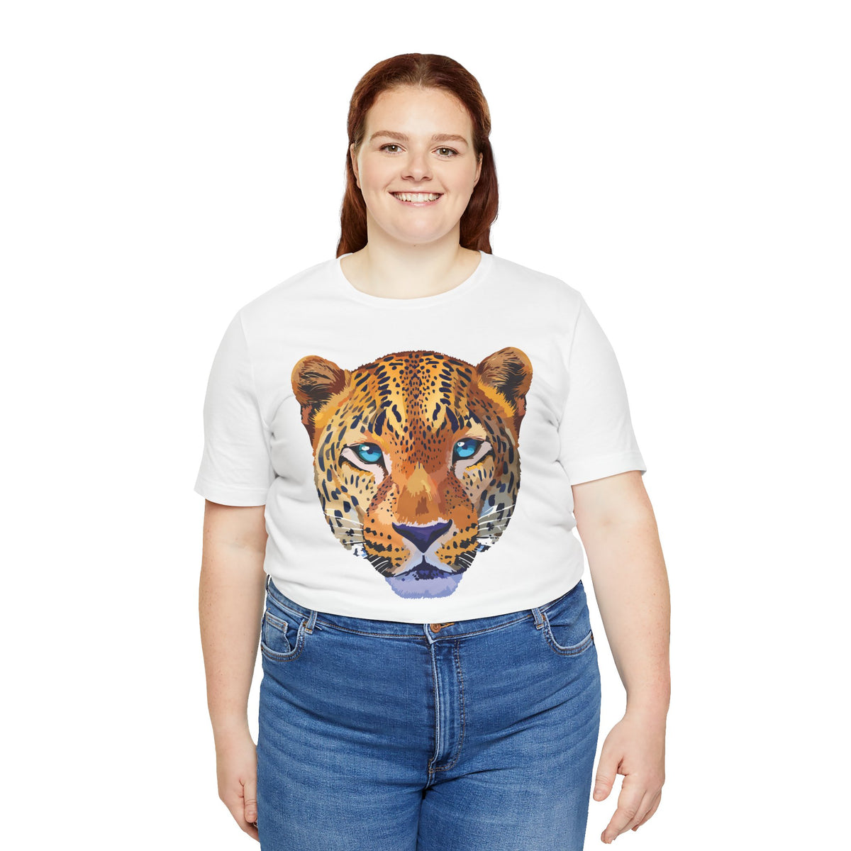 Wild Animals  Graphic Unisex Cotton Bella+Canvas Tee with Art Animal Design ab36