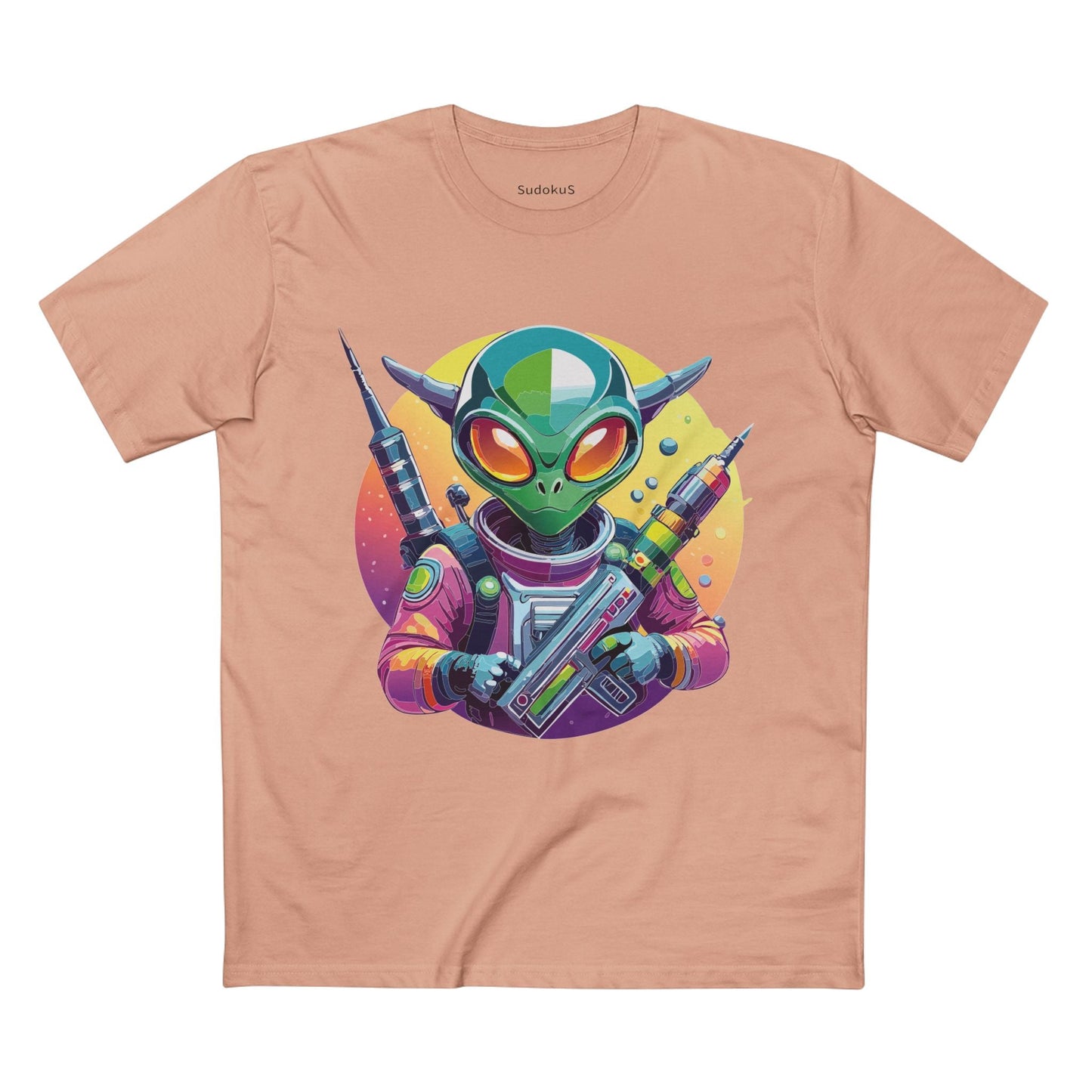 Aliens Graphic Unisex 100 Cotton Staple Tee 62