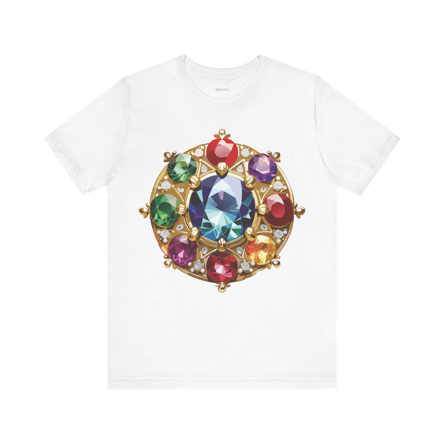 Jewelry Graphic Unisex 100 Cotton Vintage Treasure Art T-Shirt 40