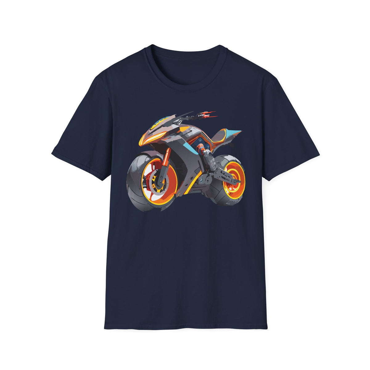 Moto Bike Motorcycle Graphic Tee Gildan Unisex 100 Cotton Tee Shirt m4
