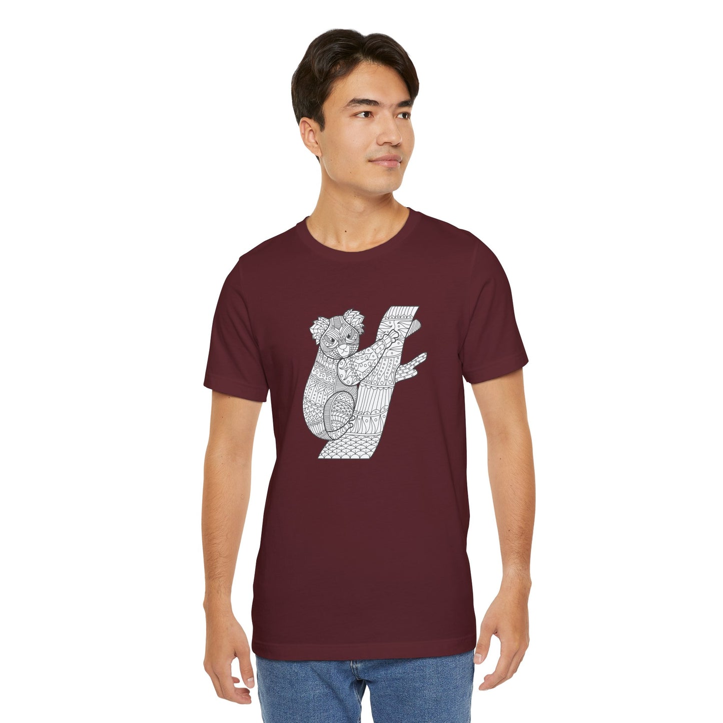 Camiseta unisex con estampado de animales 