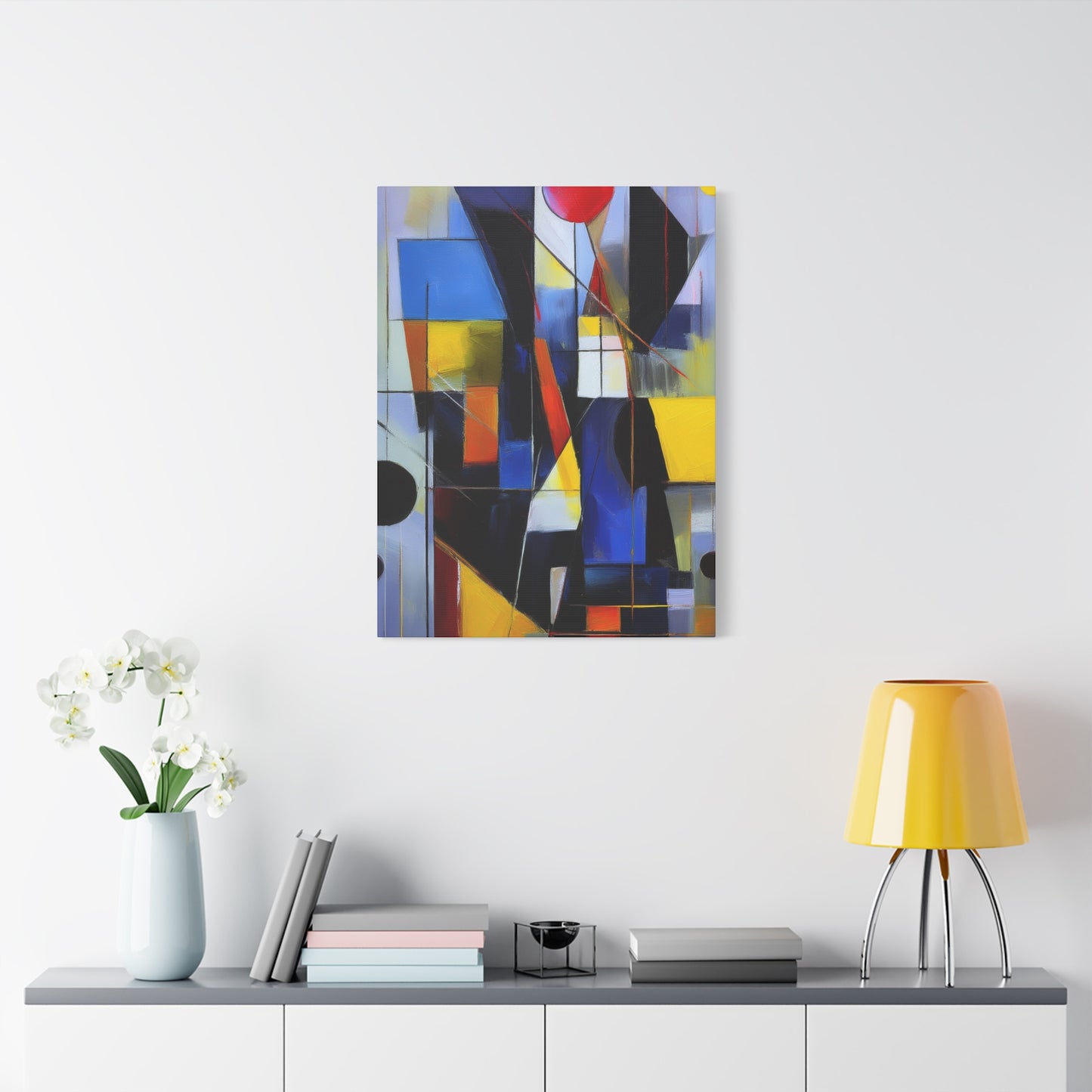 Abstract Colors Painting Print Canvas 20x24,20x30,24x30, 24x32,24x36,30x40, 32x48,36x48,40x60 Pine-Wood Inner Frame ABS-34